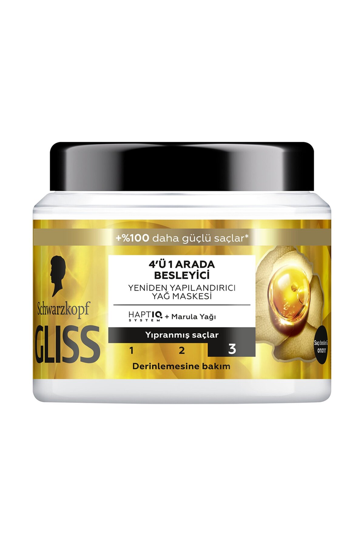 Gliss Nutritive Saç Bakım Maskesi 400Ml