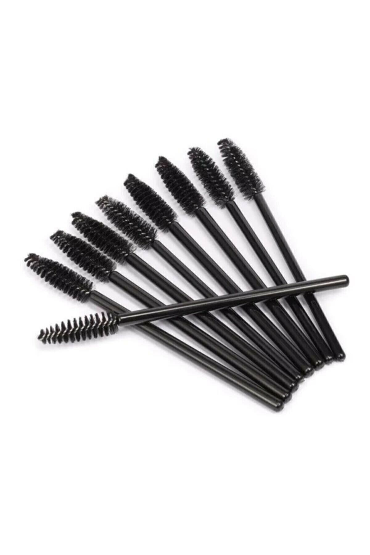 Roesıa Rose Cosmetics 10 Adet Kaş Ve Kirpik Fırçası