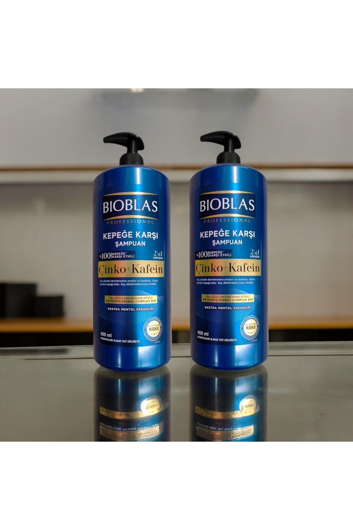 Bioblas 2 ADET Çinko + Kafein 900 ML