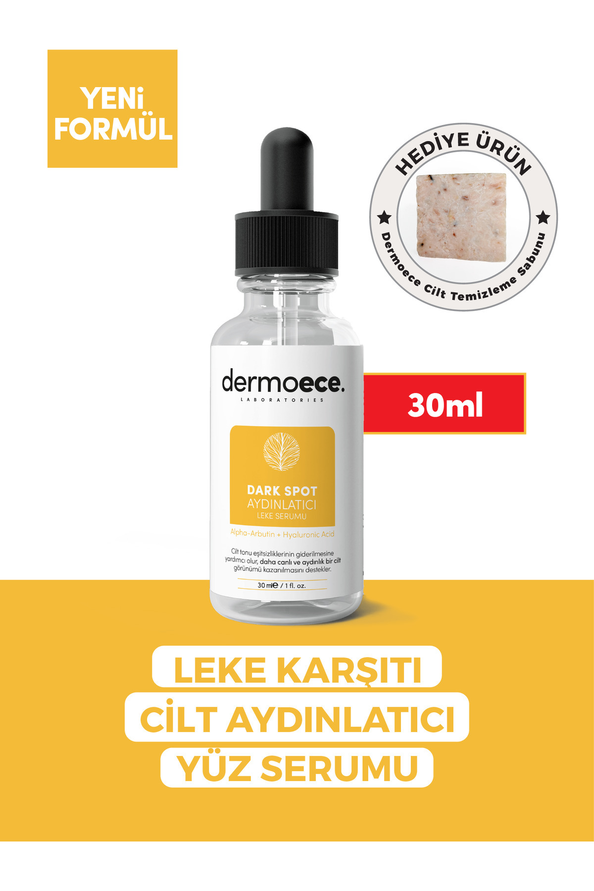 dermoece Dark Spot Aydınlatıcı Leke Serumu 30 Ml