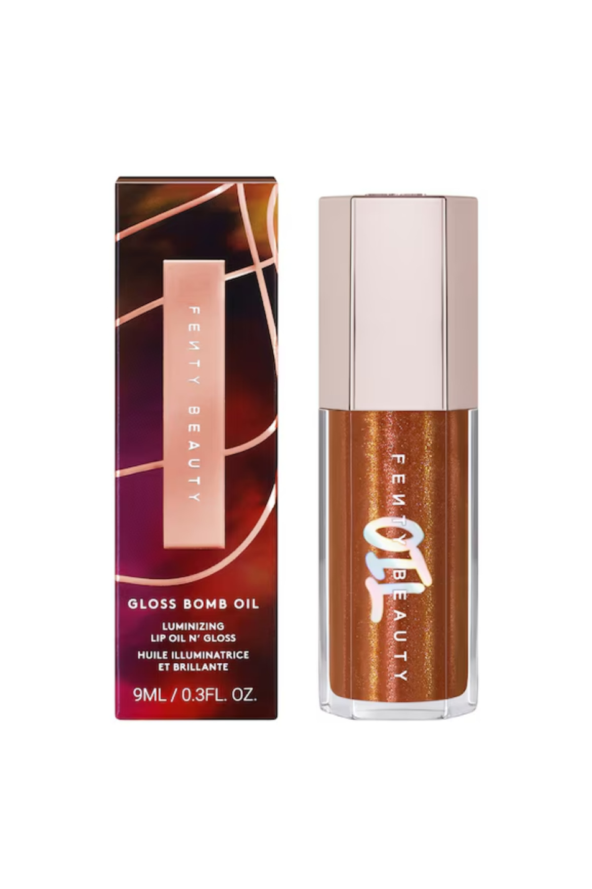 FENTY BEAUTY Gloss Bomb Oil - Dudak Yağı - Parlak ve Aydınlık Işıltı Shea yağı, E vitamini