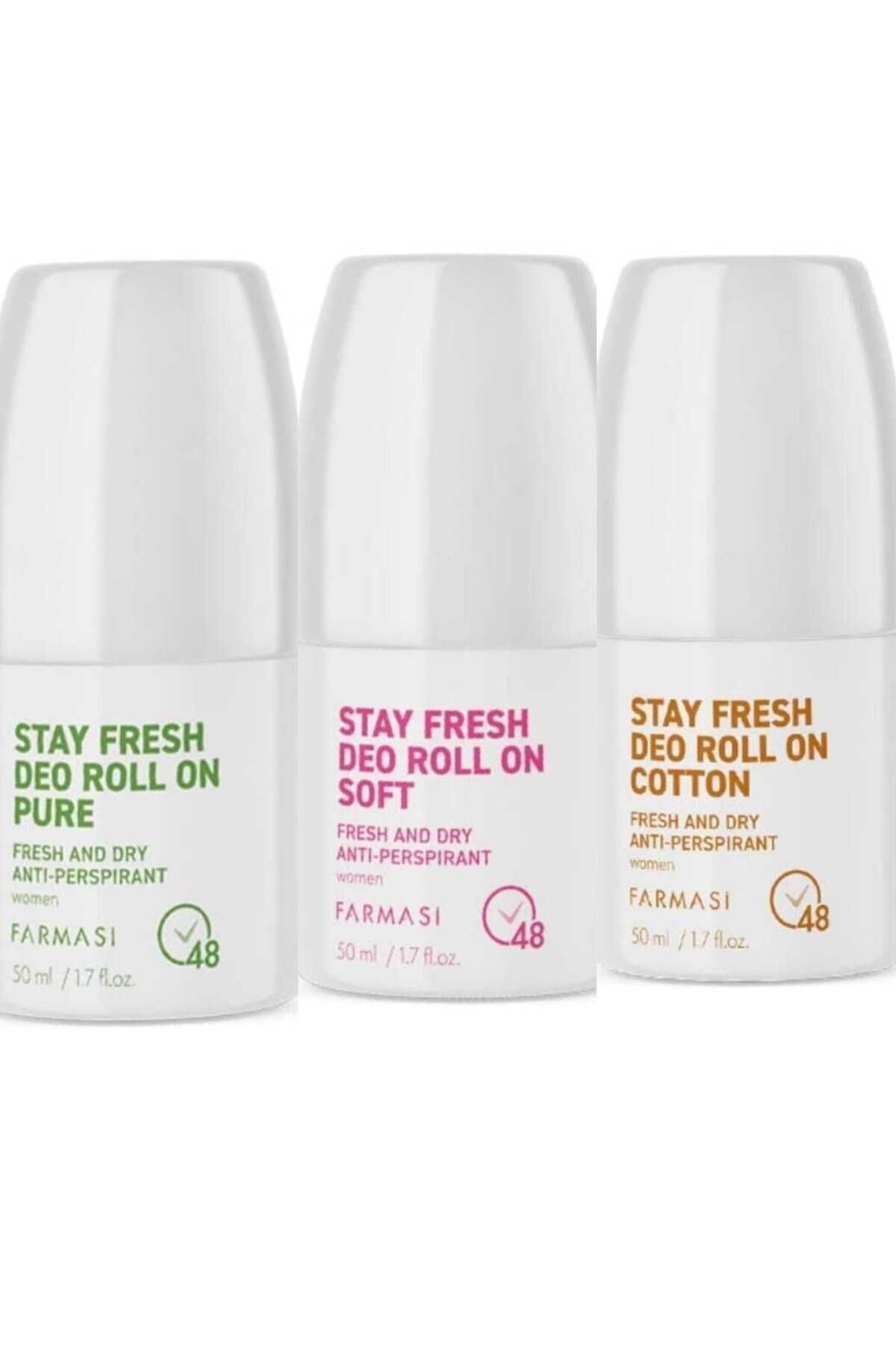 Farmasi antiperspirant deo roll on kadın 3 adet