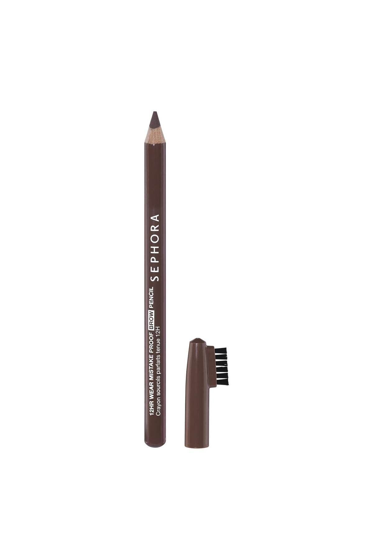 SEPHORA COLLECTION 12 SAAT KALICI KUSURSUZ KAŞ KALEMİ - Uzun süre kalıcı 08 Chocolate brown (1,14 g)