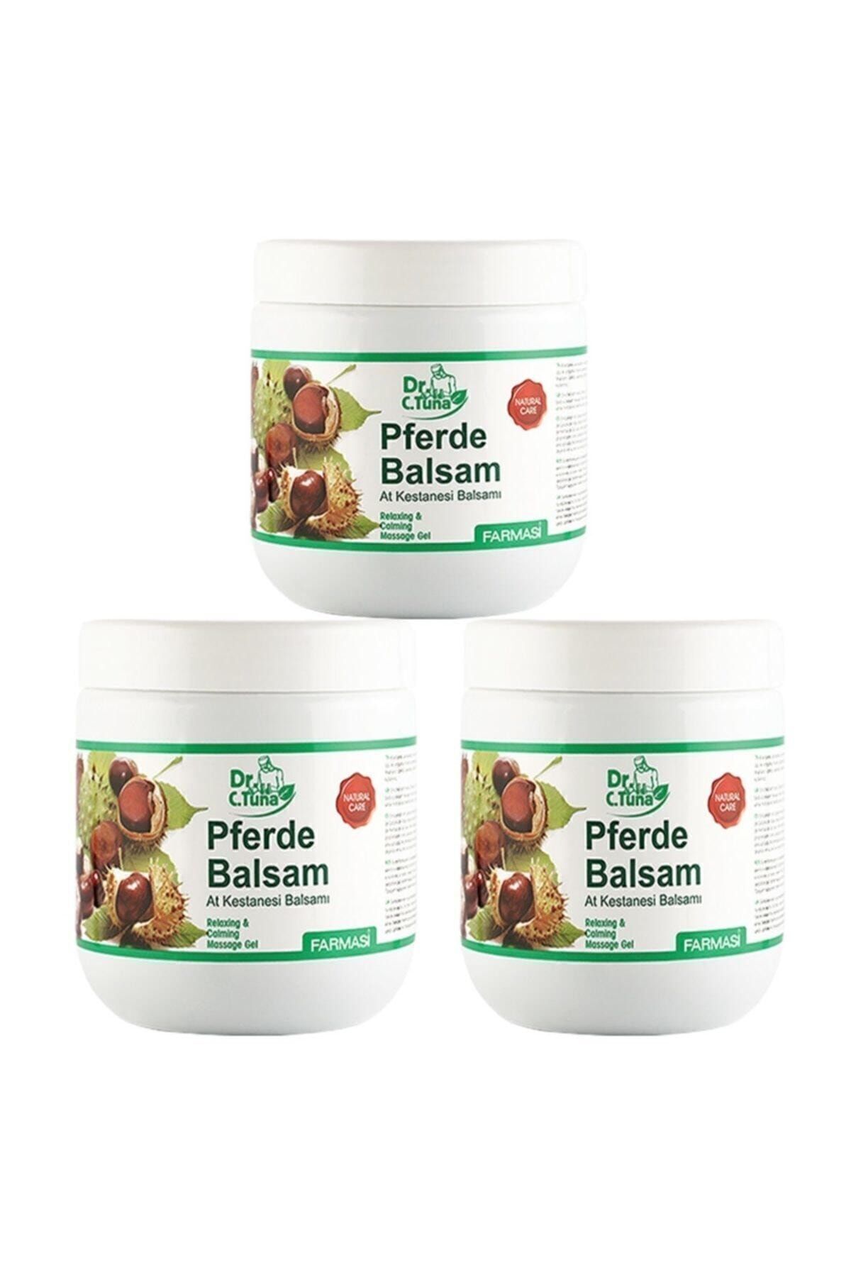 Farmasi Dr. C. Tuna At Kestanesi Masaj Jeli 500 ml | Mentollü Rahatlatıcı & Ferahlatıcı Balsam 3'lü