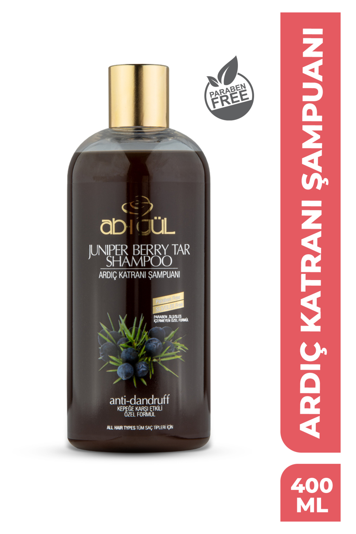 Ab-ı Gül Ardıç Katranı Şampuanı Kepeğe Karşı Etkili 400 ml