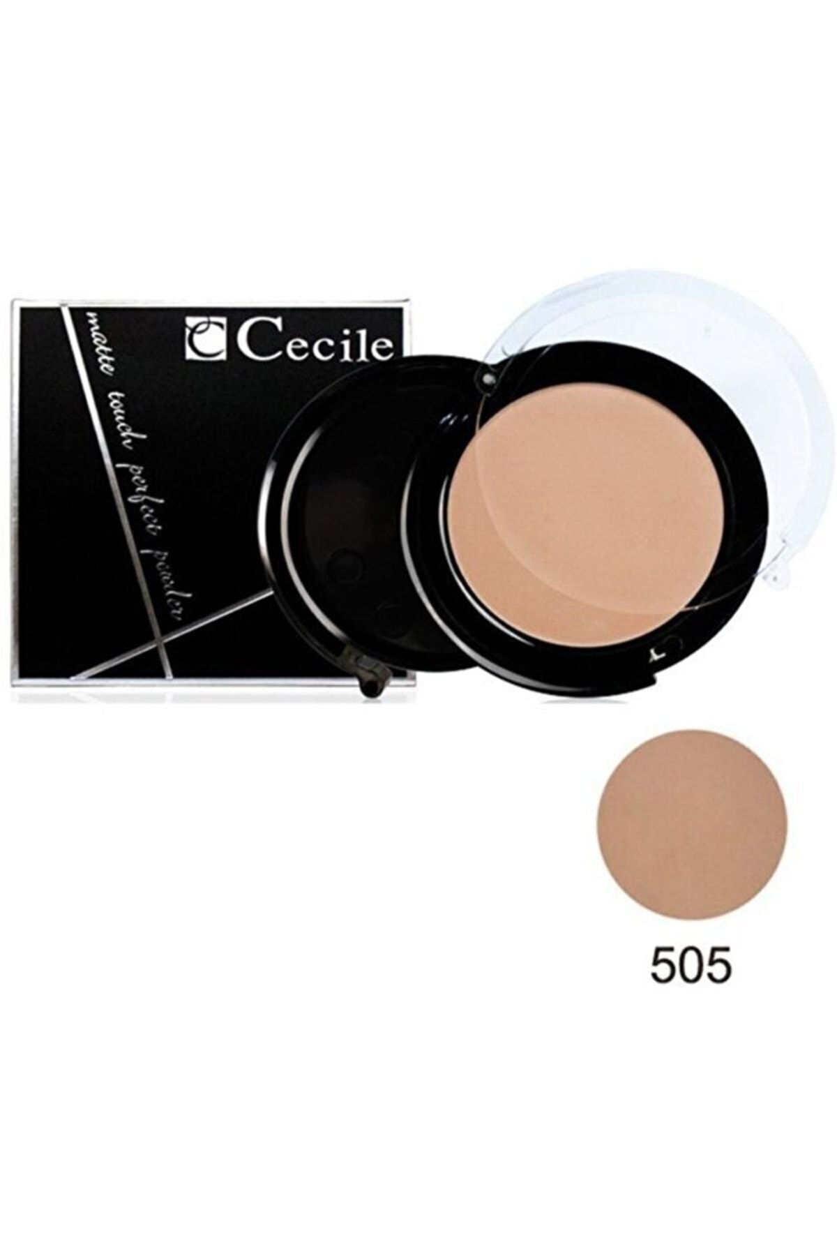 Cecile Matte Touch Perfect Powder Pudra 505 Bronze
