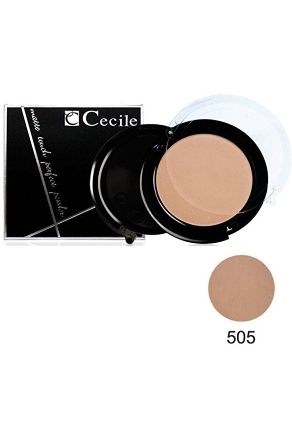 Cecile Matte Touch Perfect Powder Pudra 505 Bronze