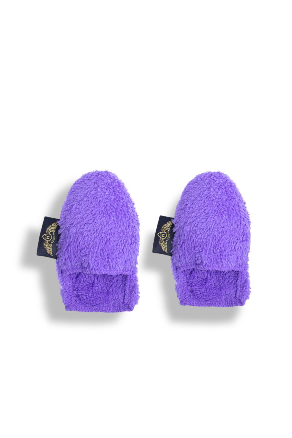 Heriya 2’li Yıkanabilir Makyaj Temizleme Pamuğu – Mikrofiber Makyaj, Maske Ve Yüz Temizleme Bezi(Lila)