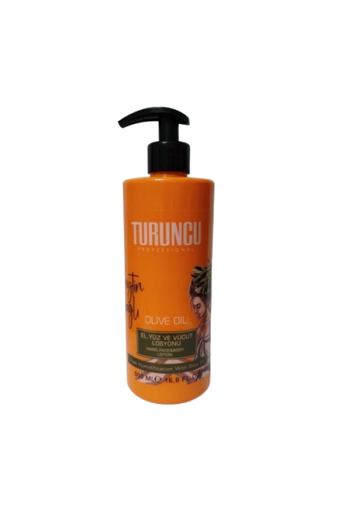 Turuncu Zeytin Yağlı El Yüz ve Vücut Losyonu 500 Ml