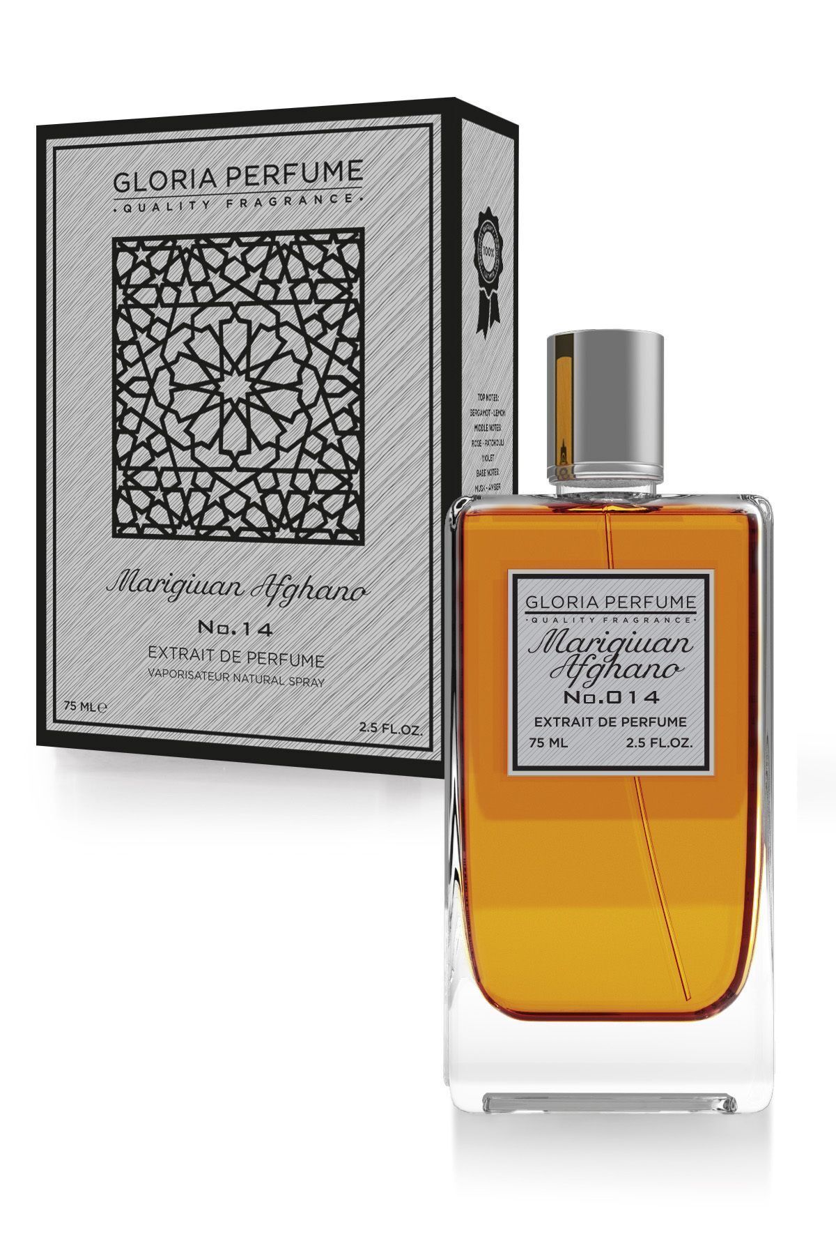 Gloria Perfume Marigiuan Afghano 75 ml Edp Unisex Parfüm