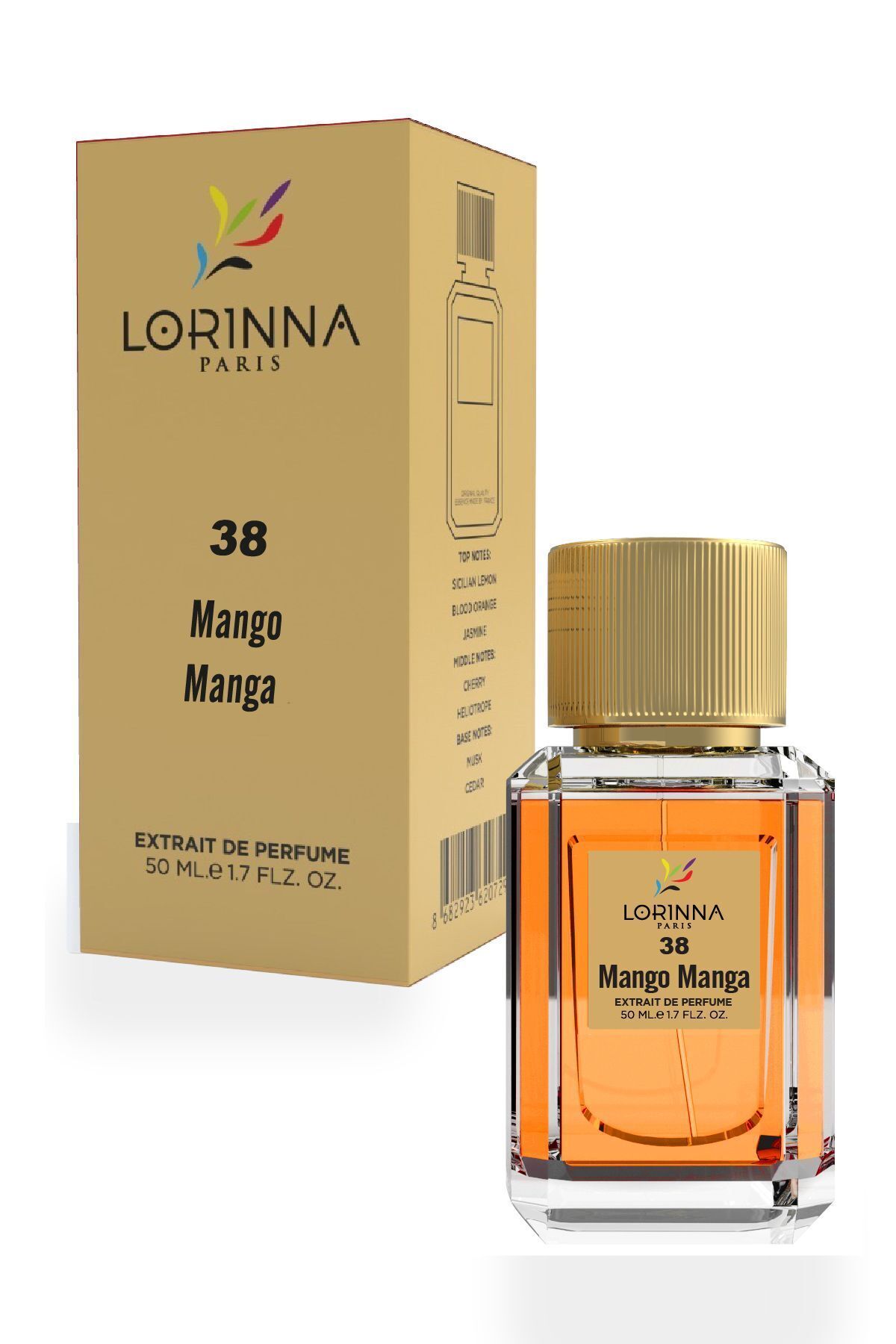 Lorinna Paris Mango Manga 50 ml Edp Unisex Parfüm
