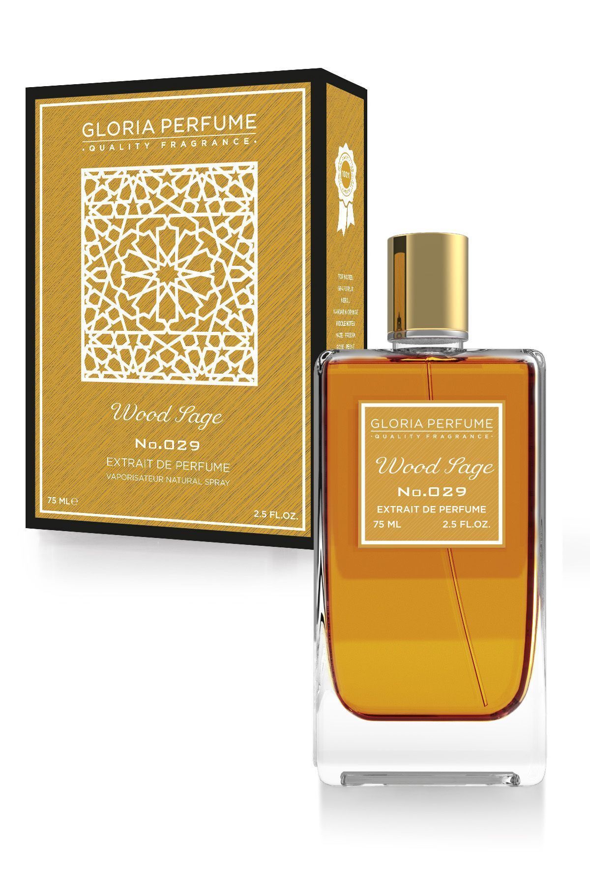 Gloria Perfume Wood Sage 75 ml Edp Unisex Parfüm