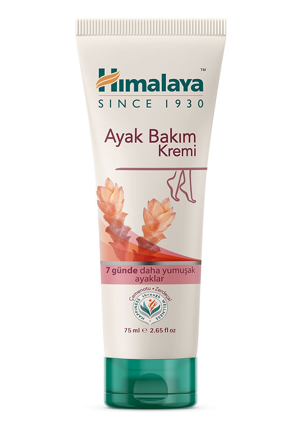 Himalaya Since 1930 Ayak Kremi, Sal Ağacı, Çemen Otu, Zerdeçal, Bal, Nemlendirici, Besleyici, Tüm Ciltler, 75 ml