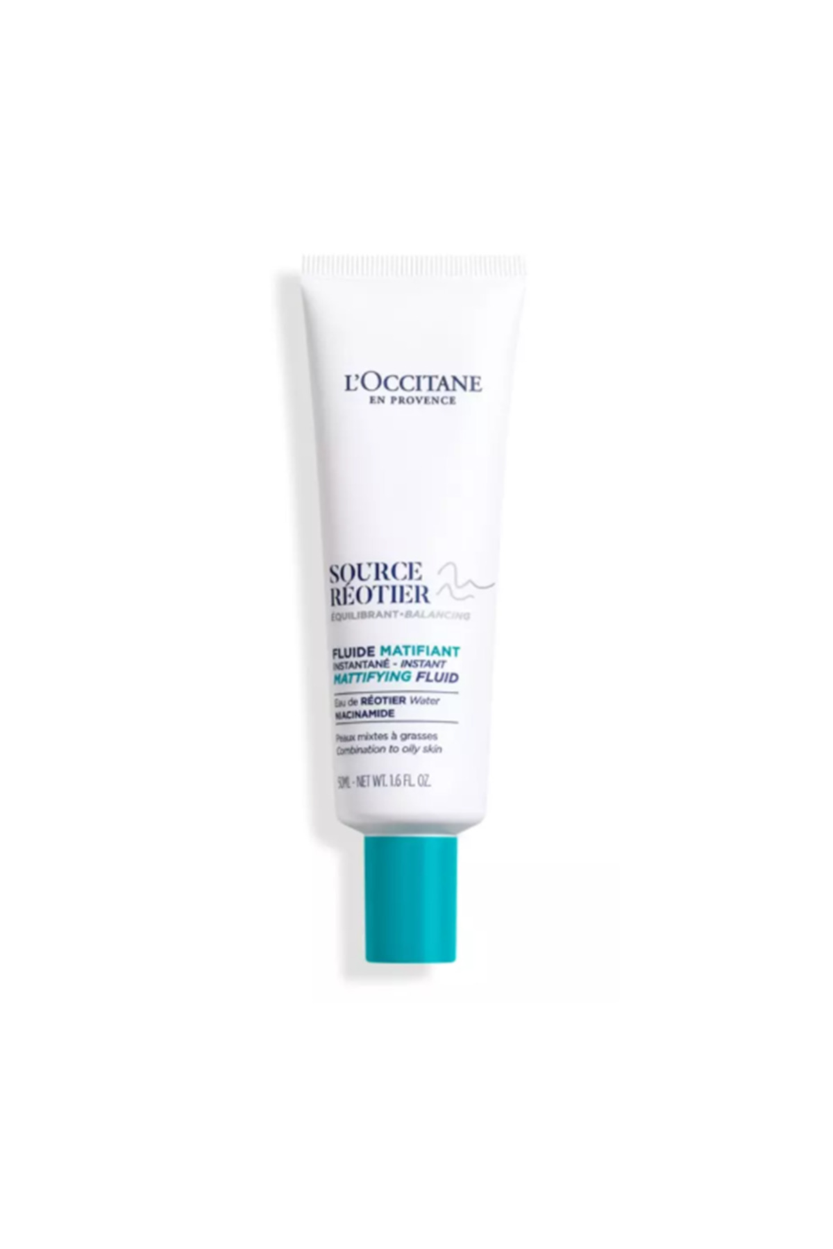 L'Occitane Source Reotier Matlaştırıcı Emülsiyon Krem, Niasinamid, 50 ml
