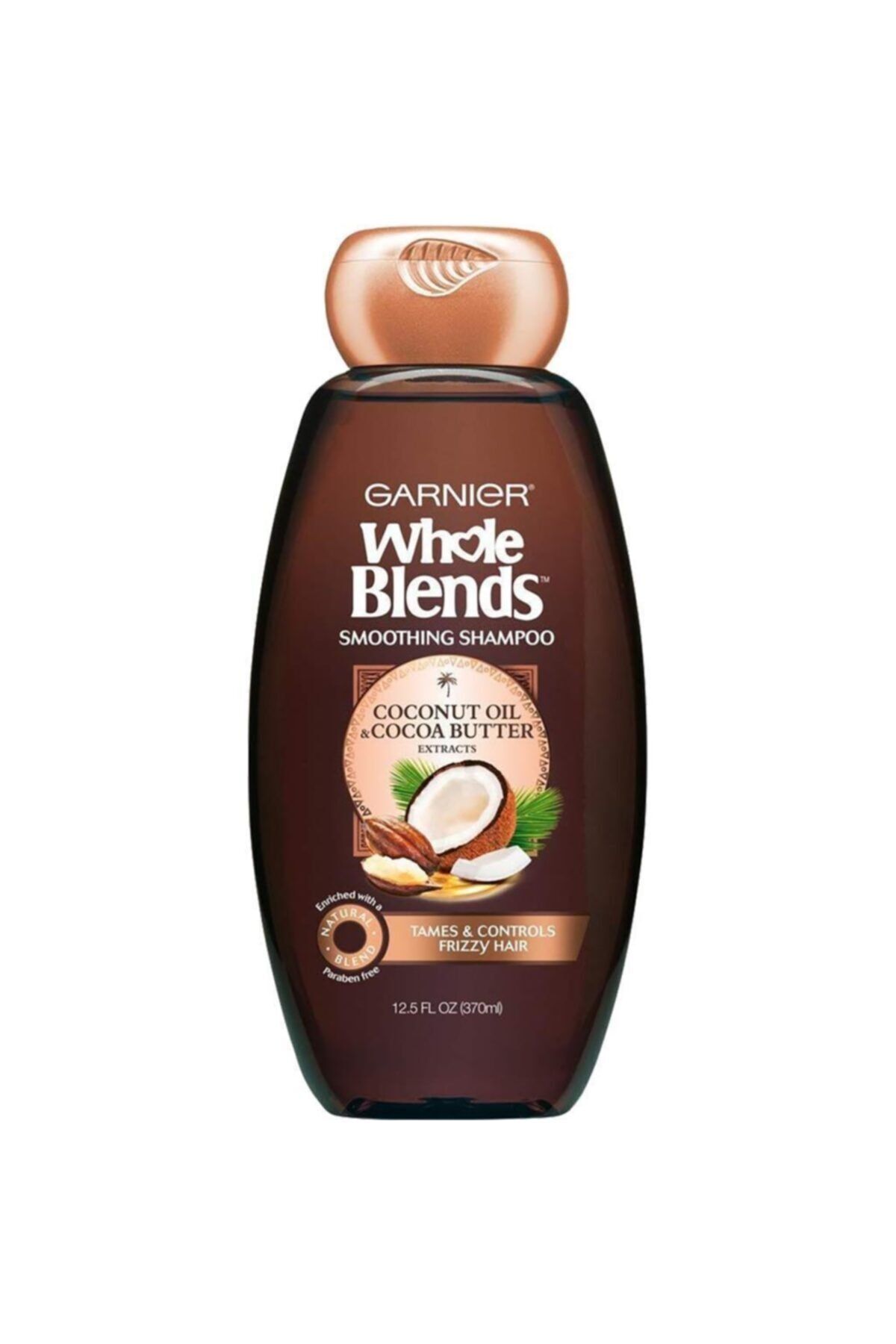 Garnier Whole Blends Hindistan Cevizi Ve Kakao Yağı Özlü Pürüzsüzleştirici Şampuan 370ml
