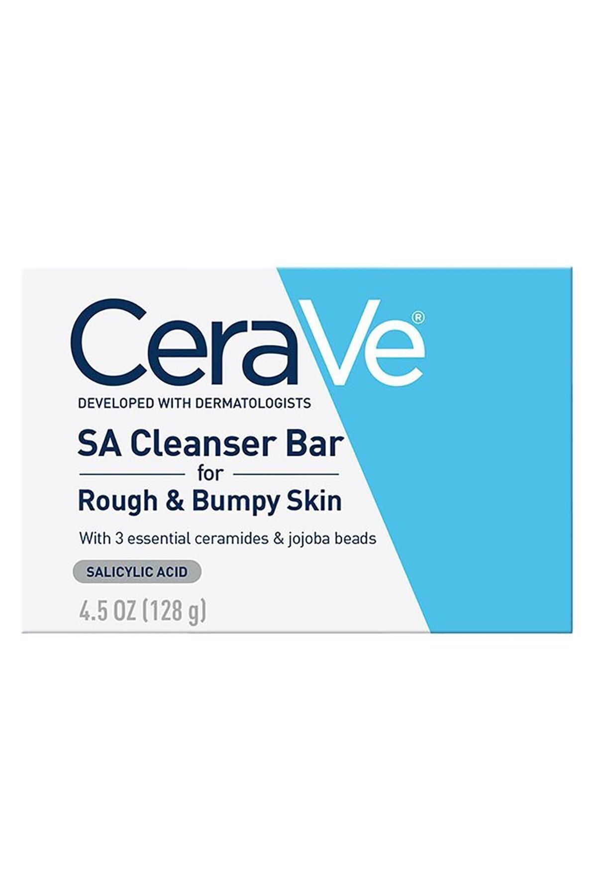 CeraVe SA Kaba ve Engebeli Ciltler İçin Temizleyici Sabun 128GR