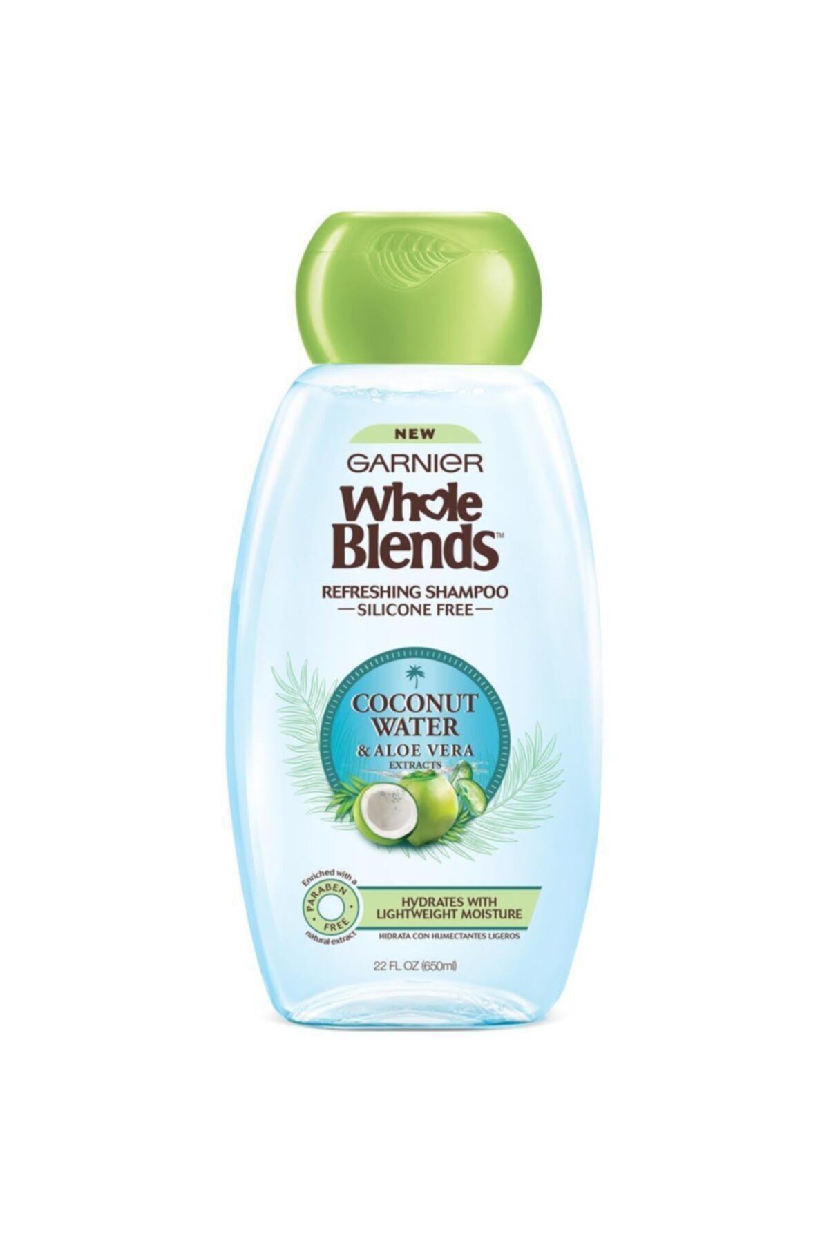 Garnier Whole Blends Coconut Water & Aloe Vera Şampuan 650ml