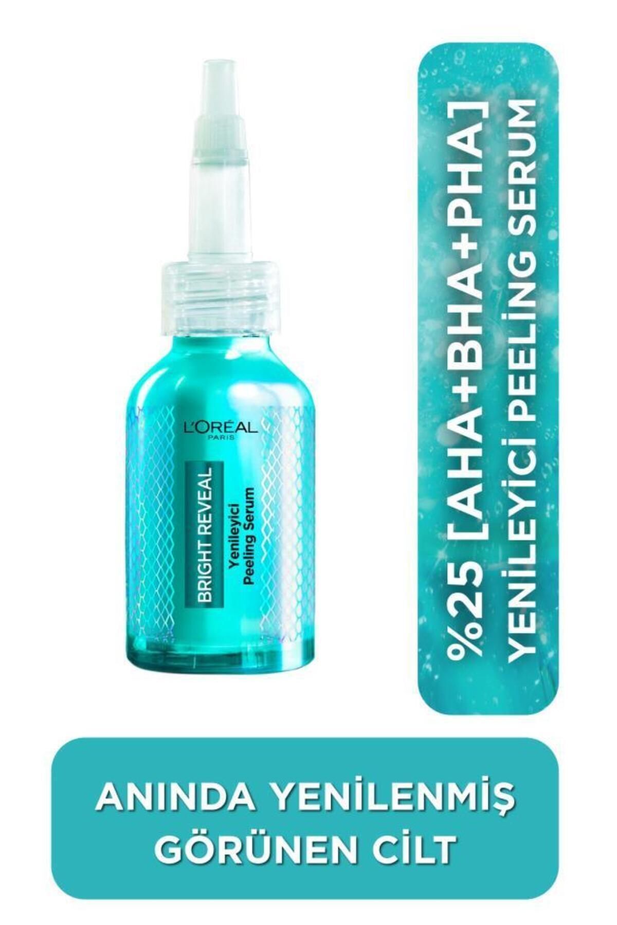 L'Oreal Paris BRİGHT REVEAL FAST EFFECTİVE RENEWİNG PEELİNG SERUM AGAİNST DARK SPOTS 25%25ML DEMBA1475