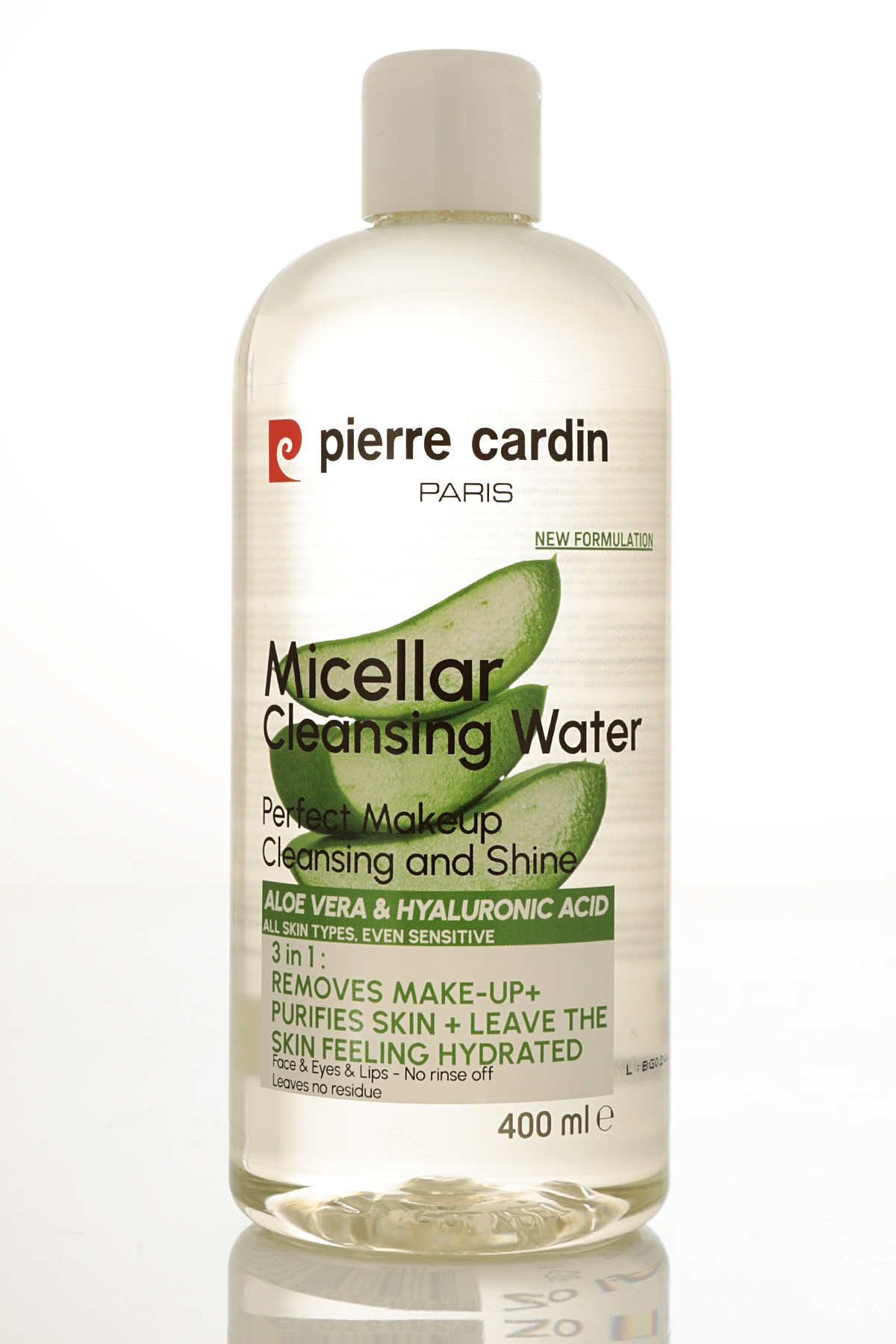 Pierre Cardin Gently Cleansing Micellar Water With Aloe Vera & Hyaluronic Acid-makyaj Temizleme Suyu