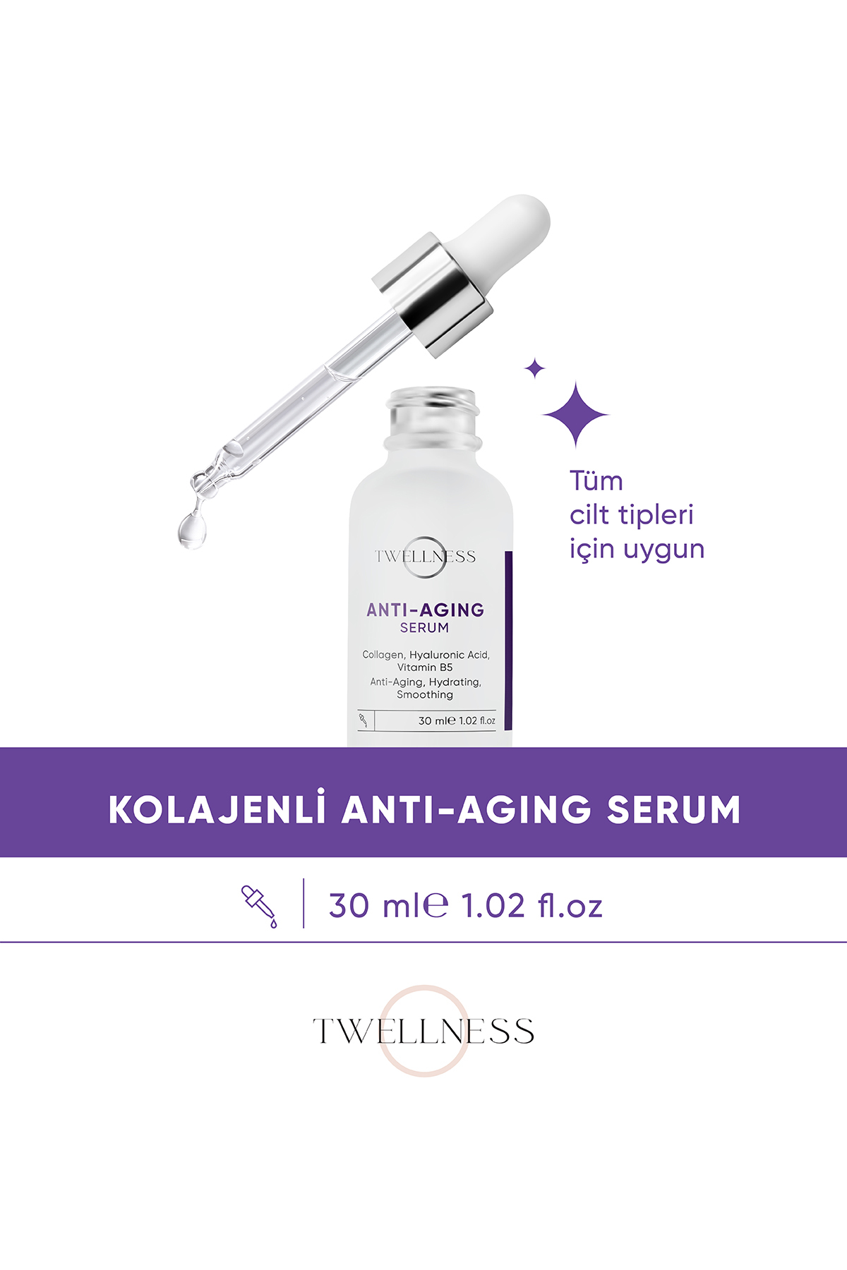 Twellness Kolajen Gençleştirici Serum - 30 Ml