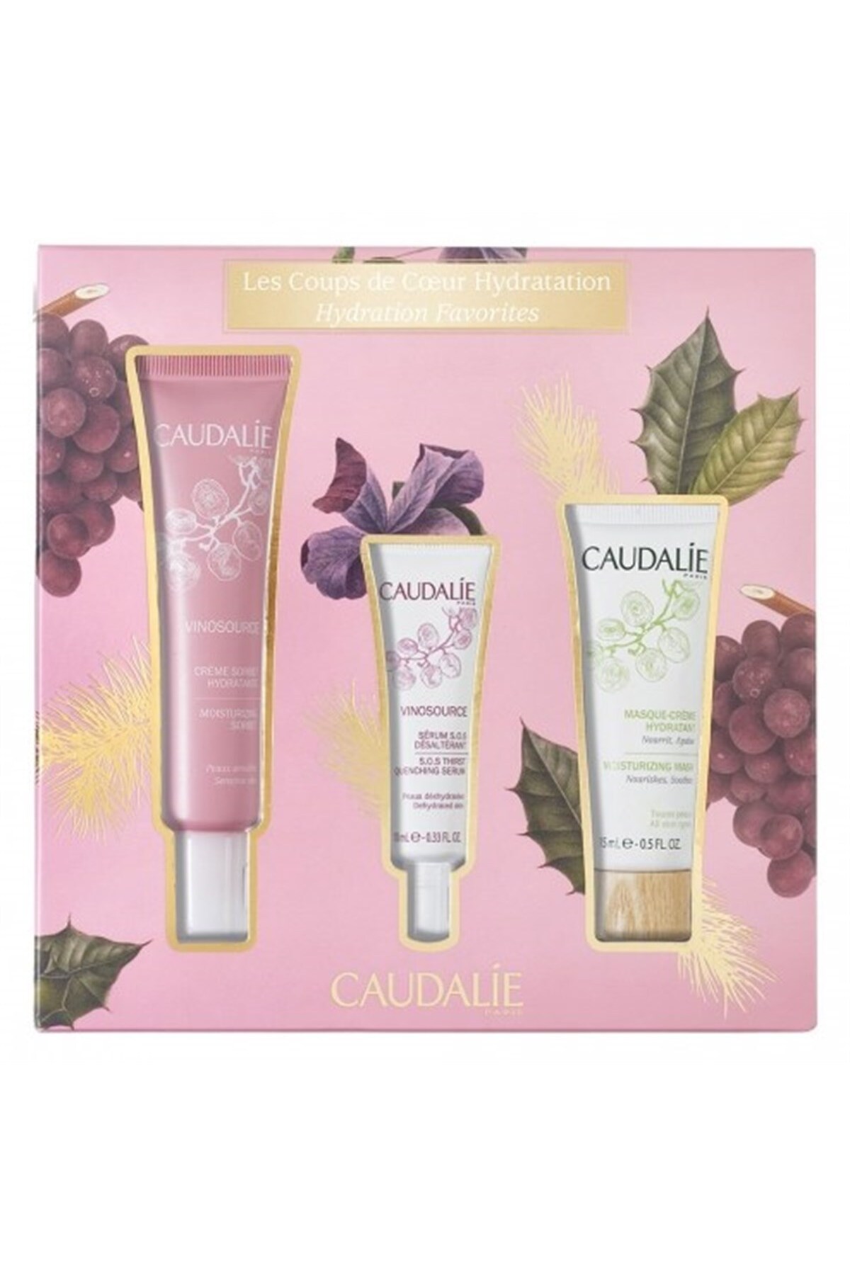Caudalie Vinosource Sorbet Set ( Hassas Ciltler Için Nemlendirici Bakım Kremi & S.o.s. Nem Serumu &