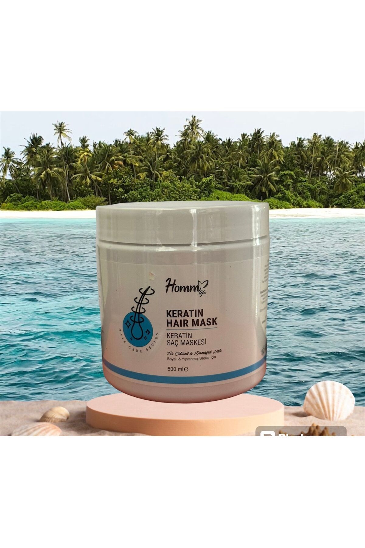 Homm Bitkisel Keratin Saç Maskesi 500 ml