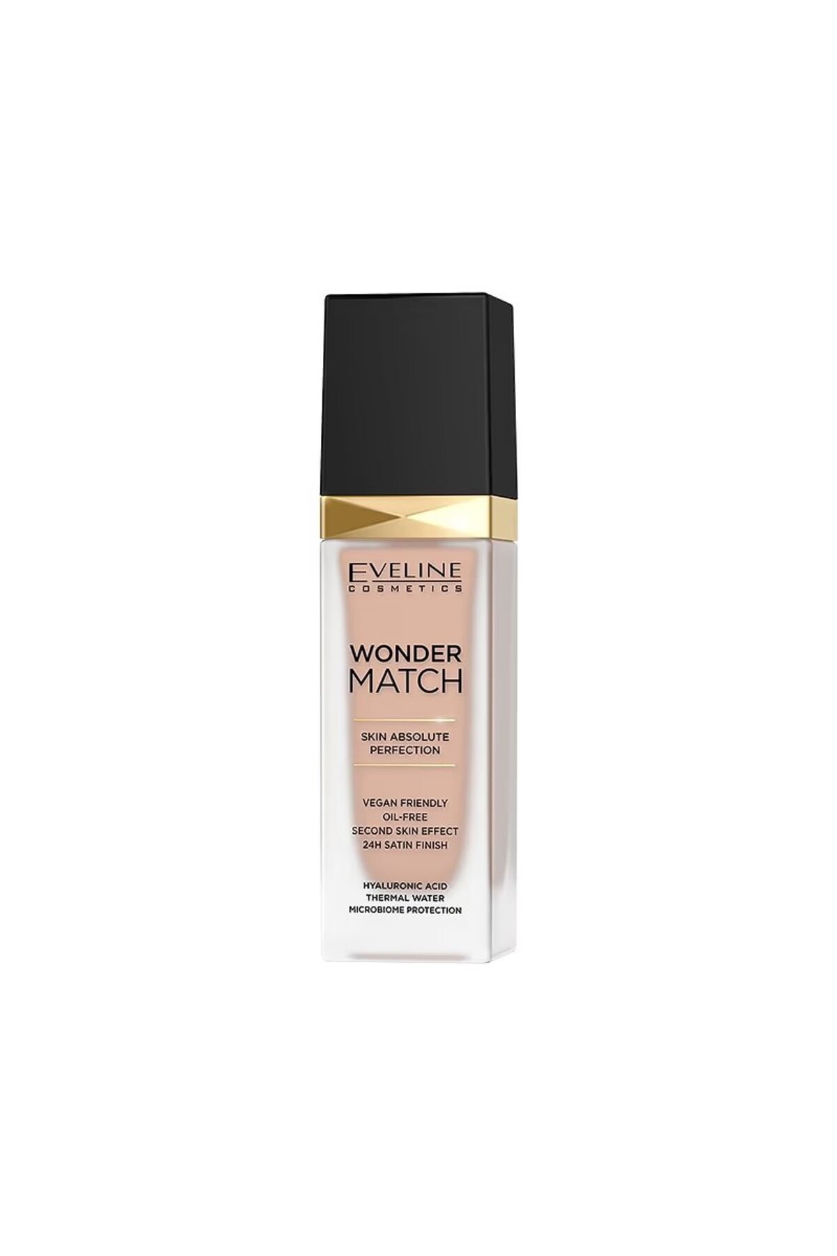 Eveline Cosmetics Wonder Match Hyalunorik Asit Vegan Fondöten 30ML - Mikrobiyom Koruma