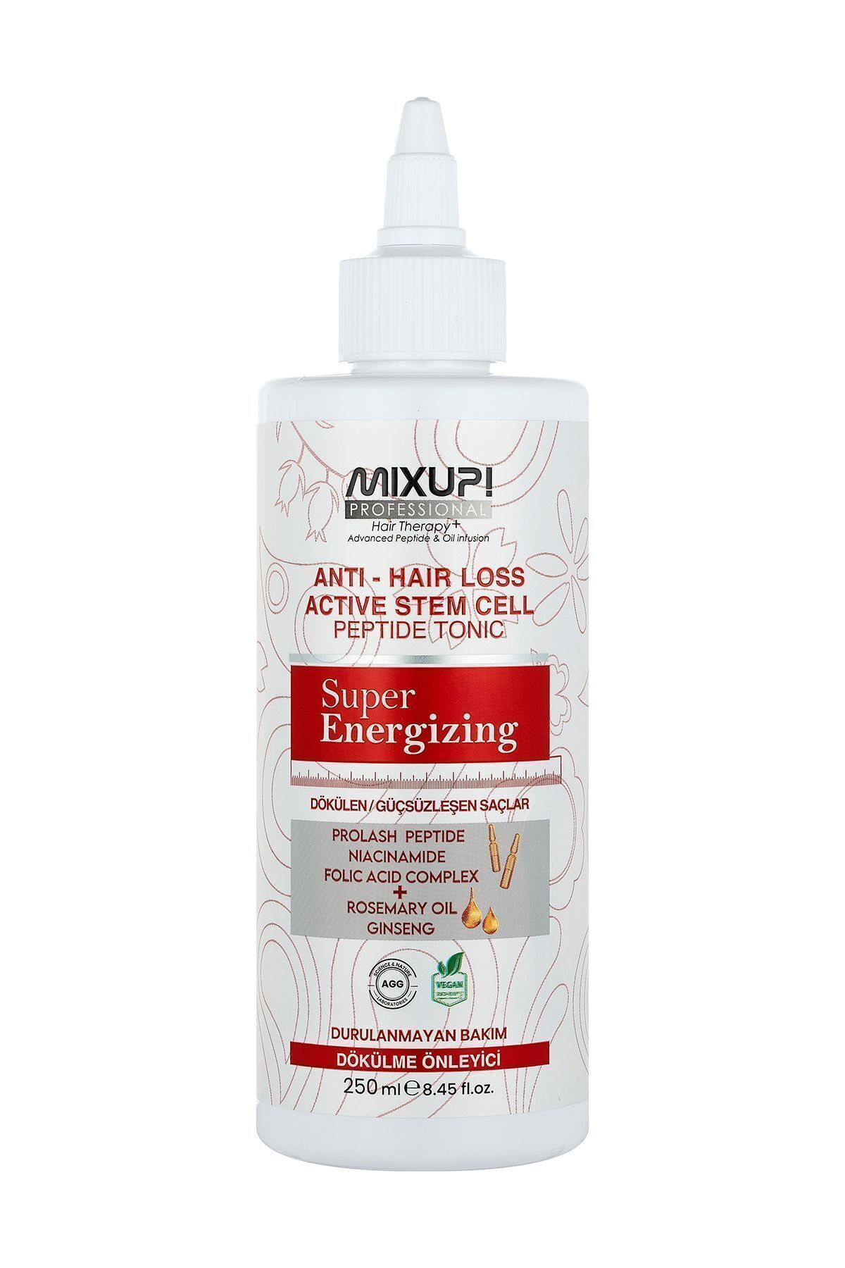 Mixup Dökülme Karşıtı Pro- Lash Peptit - Nıacınamide Ve Folik Asit Içeren Durulanmayan Tonik 250 ml