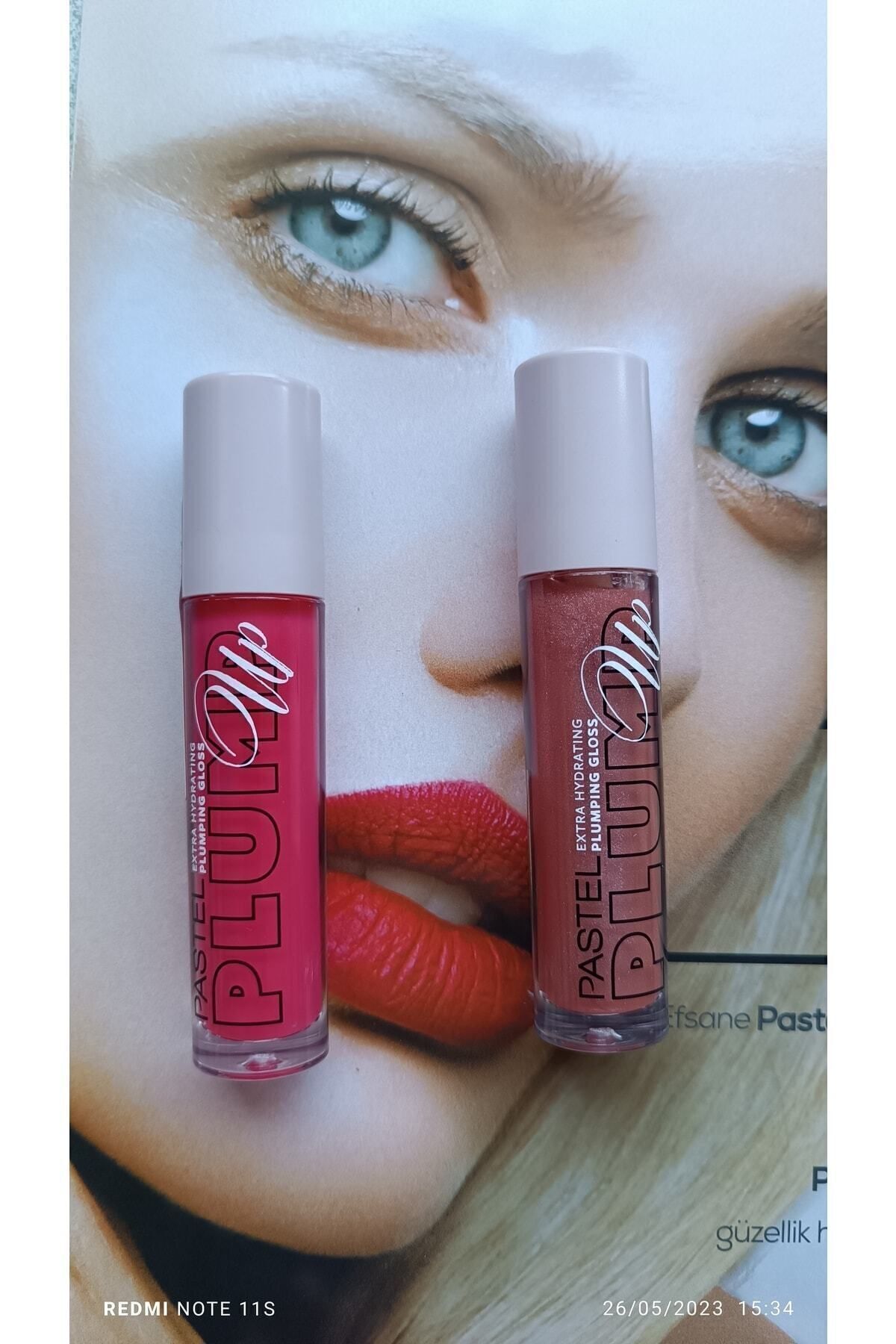 Pastel Plump Up Gloss 2'li 202-204 Spicy Sweet- Dolgunlaştırıcı Dudak Parlatıcısı