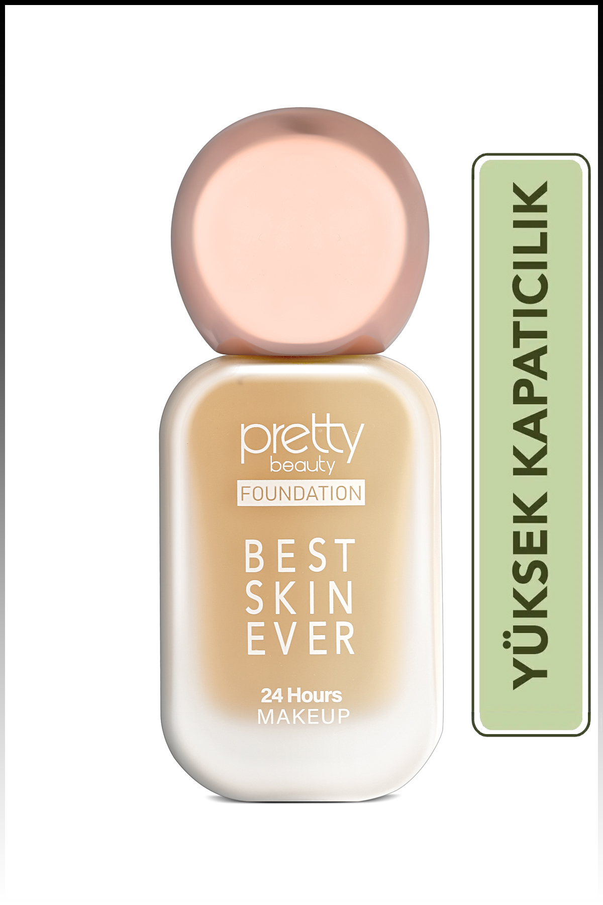 Pretty Beauty Best Skın Ever Yüksek Kapatıcı Etkili Fondöten No2