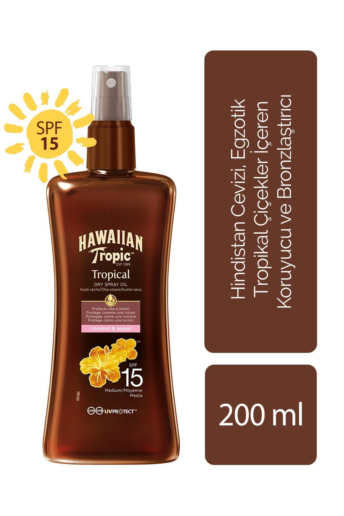 Hawaiian Tropic Hawaııan Tropıc Koruyucu Ve Bronzlaştırıcı Yağ Spf 15