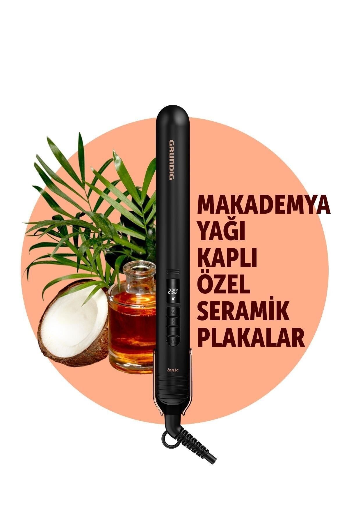 Grundig Grundıg Hs 7030 Naturashine Saç Düzleştirici
