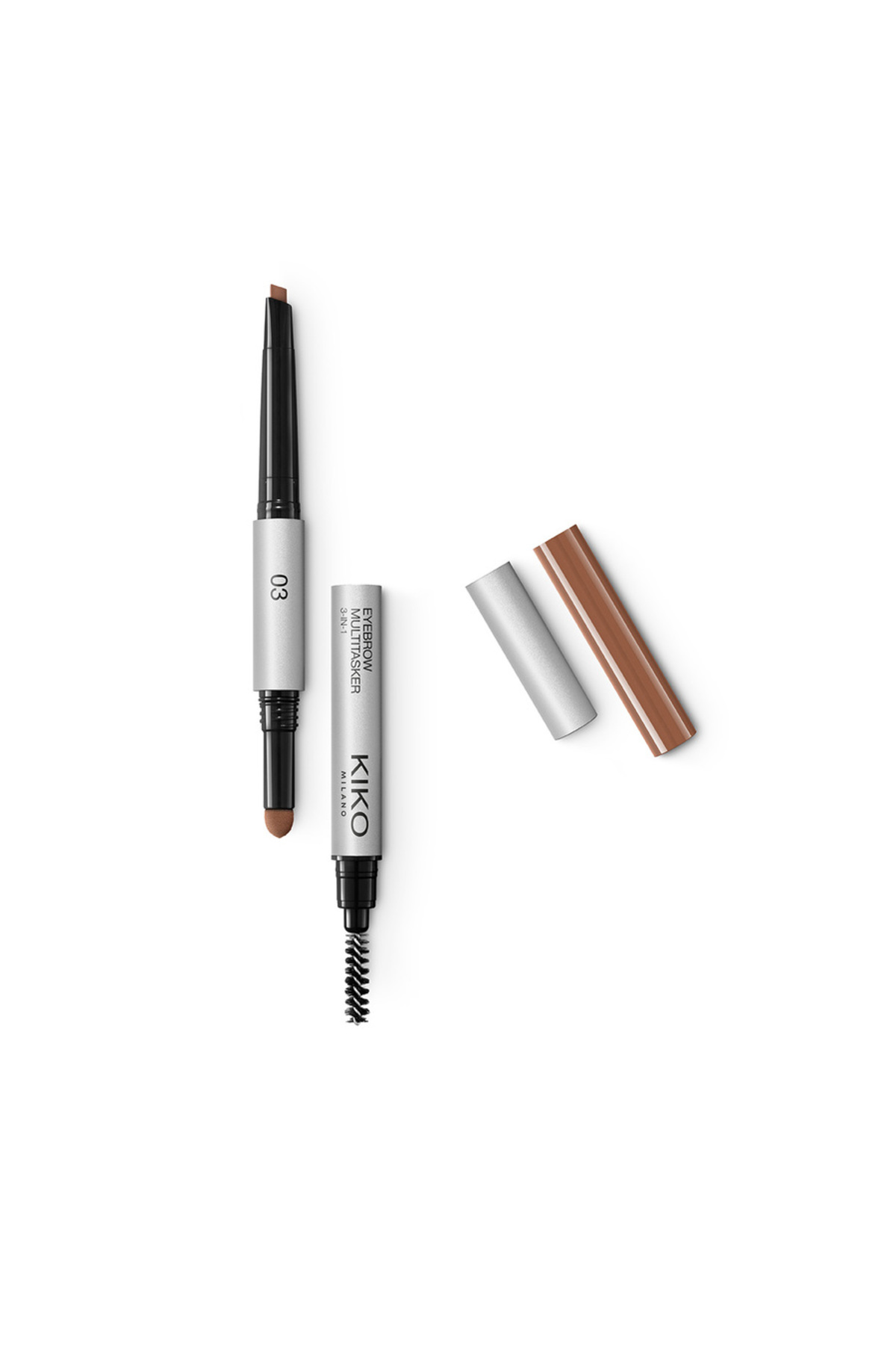 Kiko KAŞ ÜRÜNLERİ - EYEBROW MULTITASKER 3-IN-1 - 03 Brunettes