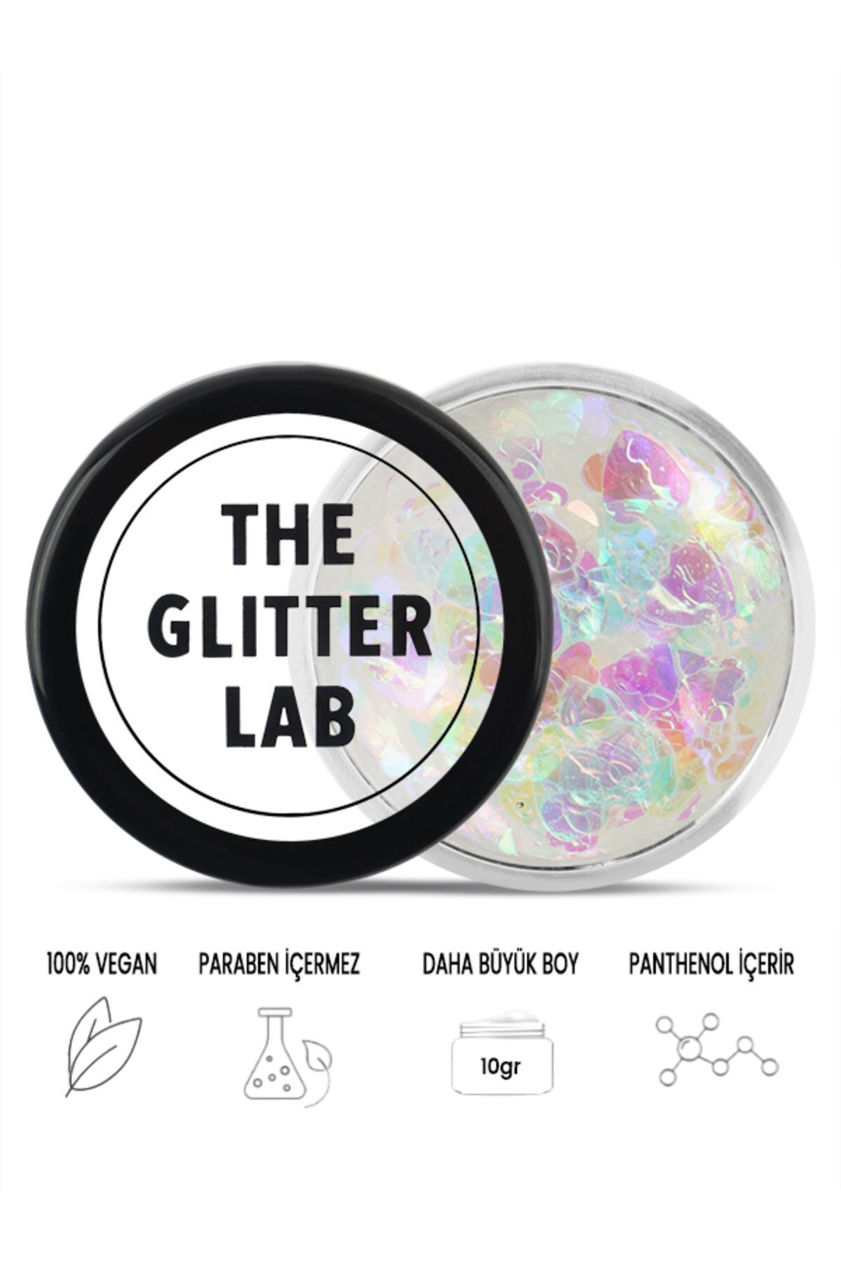 The Glitter Lab Jel Formlu Parlak Glitter Lovely Ghost