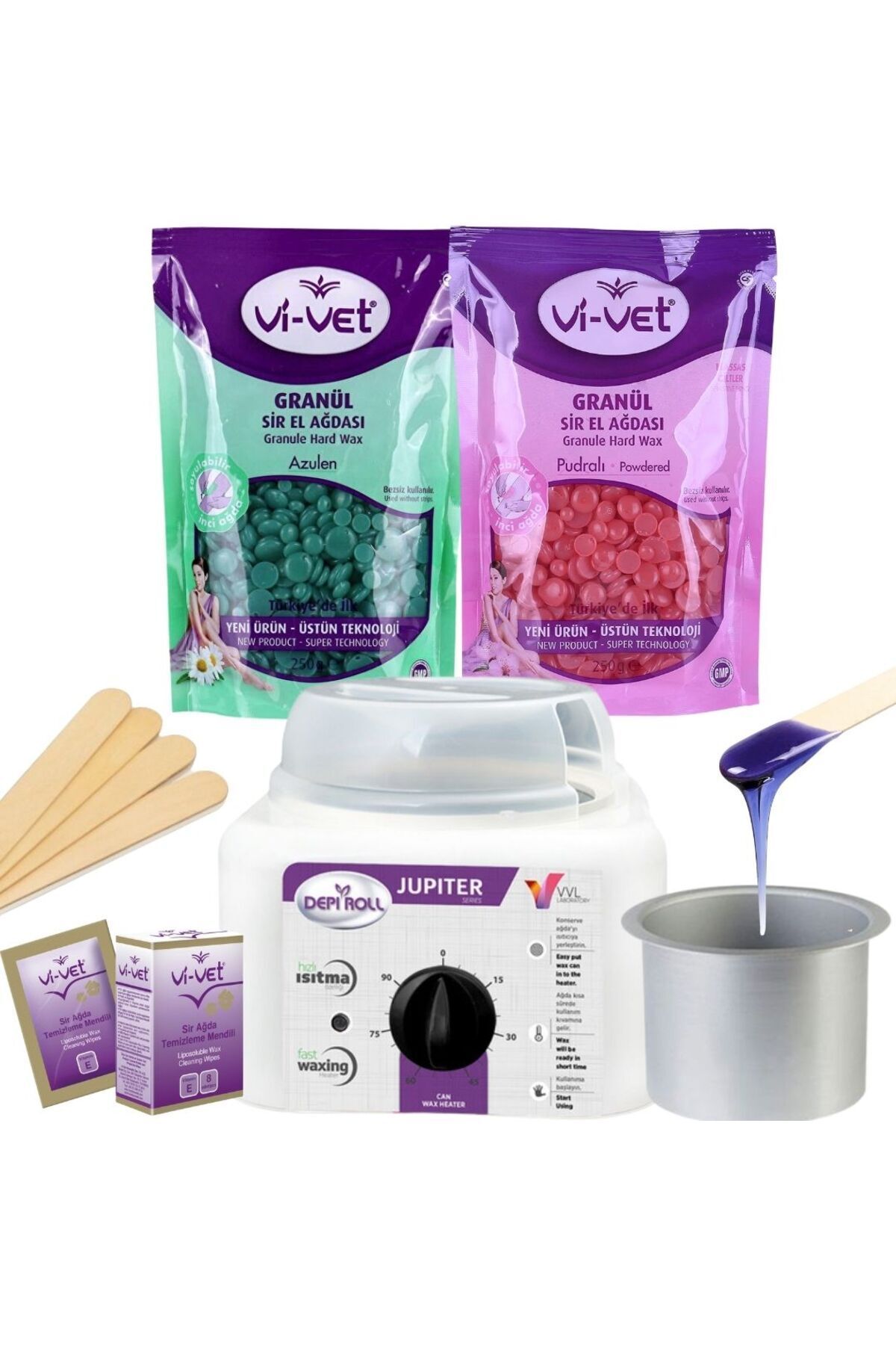 2 PAKET VİVET BONCUK AĞDA+1 ADET 2 YIL GARANTİLİ MAKİNE+YEDEK TAS+SPATULA+MENDİL