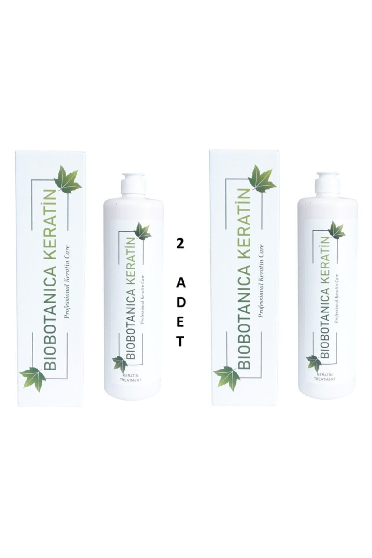 Biobotanica Saç Düzleştirici Keratin Bakımı Brezilya Fönü 1000 ml x 2 Adet