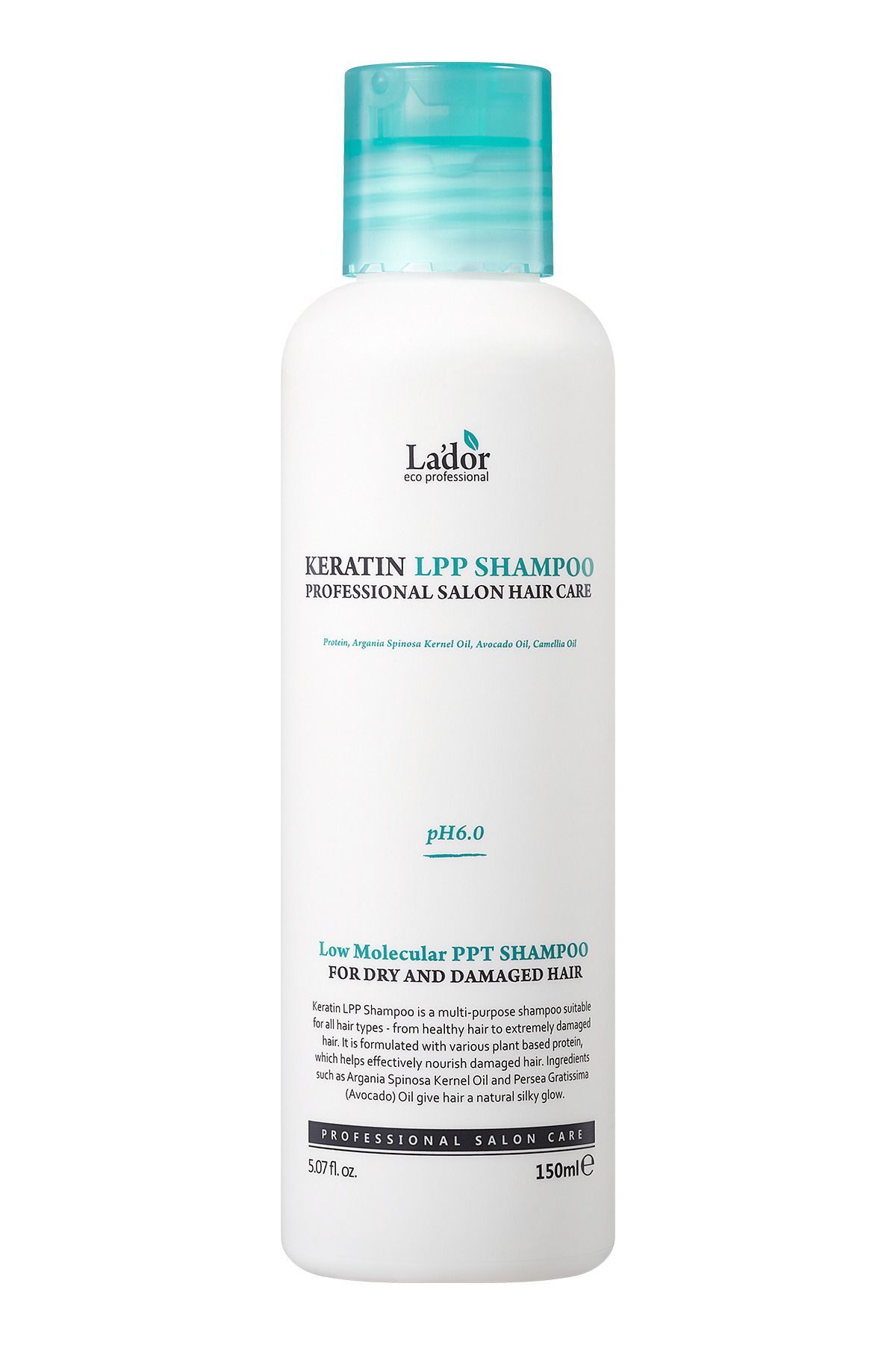 Lador Kuru Ve Hasarlı Saçlar Için Profesyonel Bakım Şampuanı Lpp Keratin Shampoo 150ml