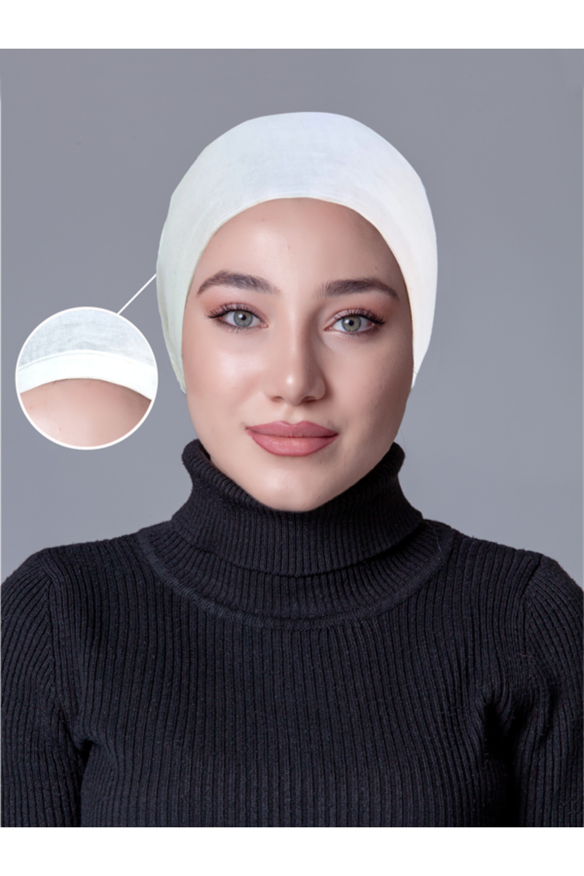 nanak Krem Tülbent Kaymayan (KAYMAZ) Bone