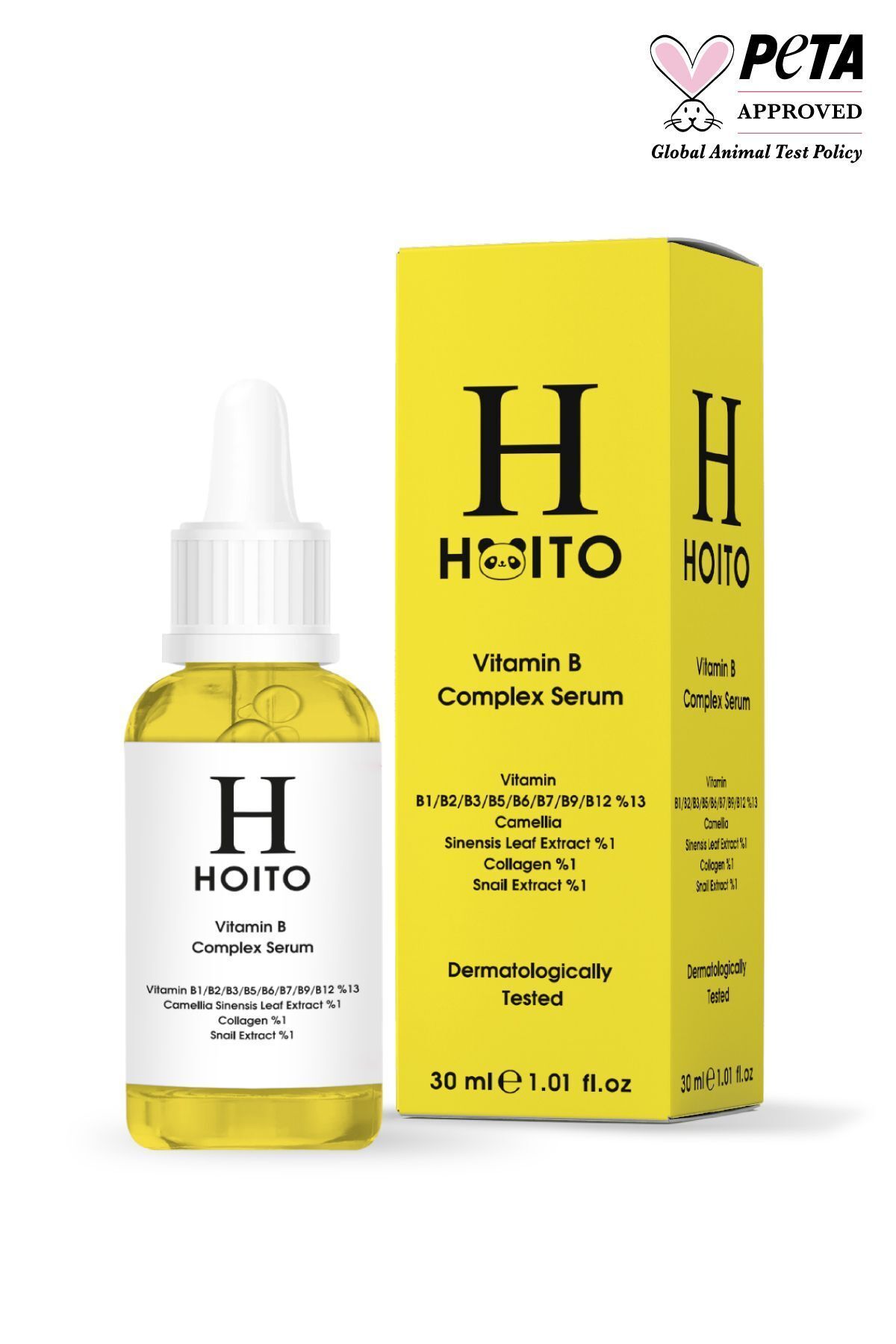 Hoito Vitamin B Complex Serum (30 ml) - Bariyer Güçlendirici, Onarıcı & Yenileyici Bakım