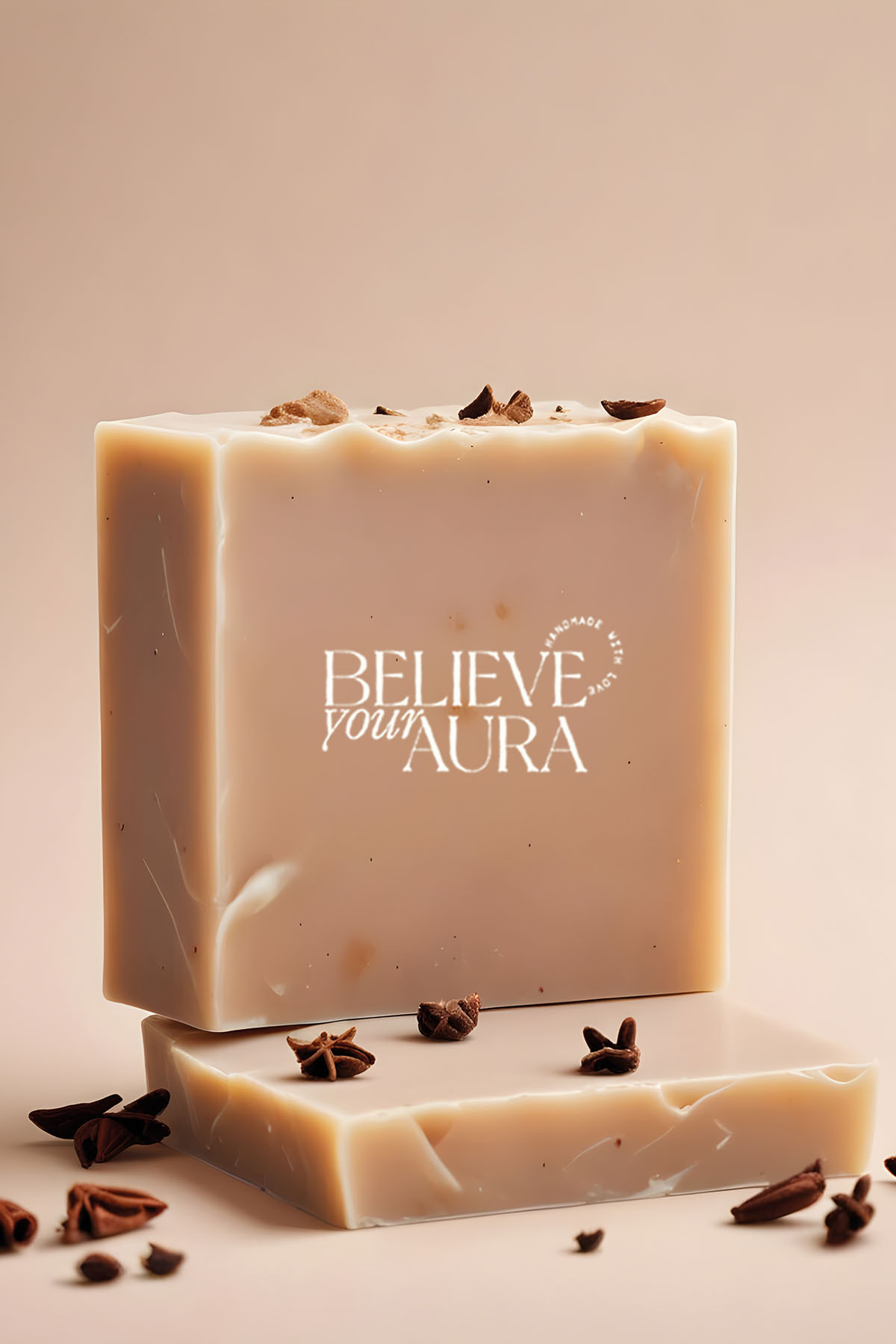 Believe Your Aura Karanfil Yağı Sabunu - El Yapımı %100 Doğal Karanfil Yağı Sabunu - 120 gr