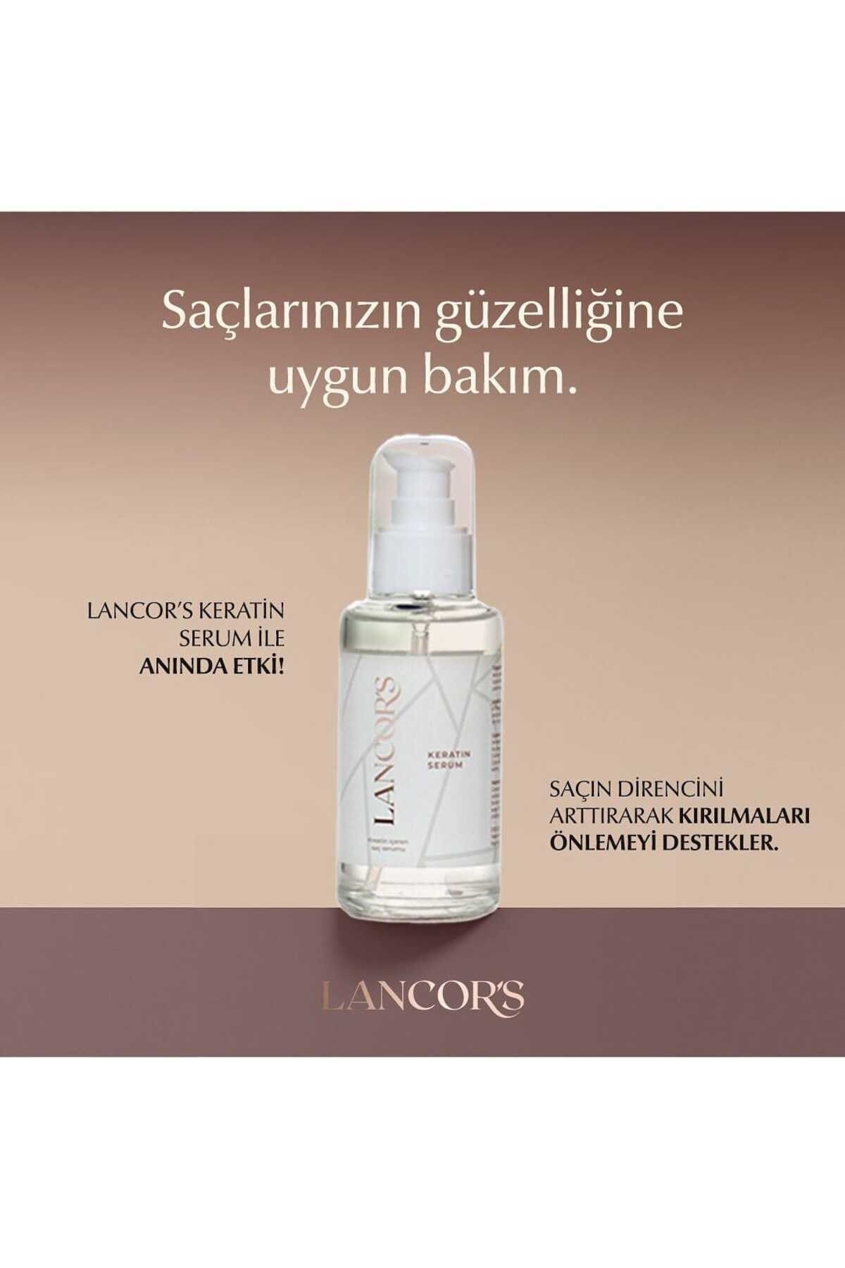 LANCOR'S Elektriklenme Karşıtı Mükemmel Düz Pürüzsüzleştirici Keratin Serum 100 ml