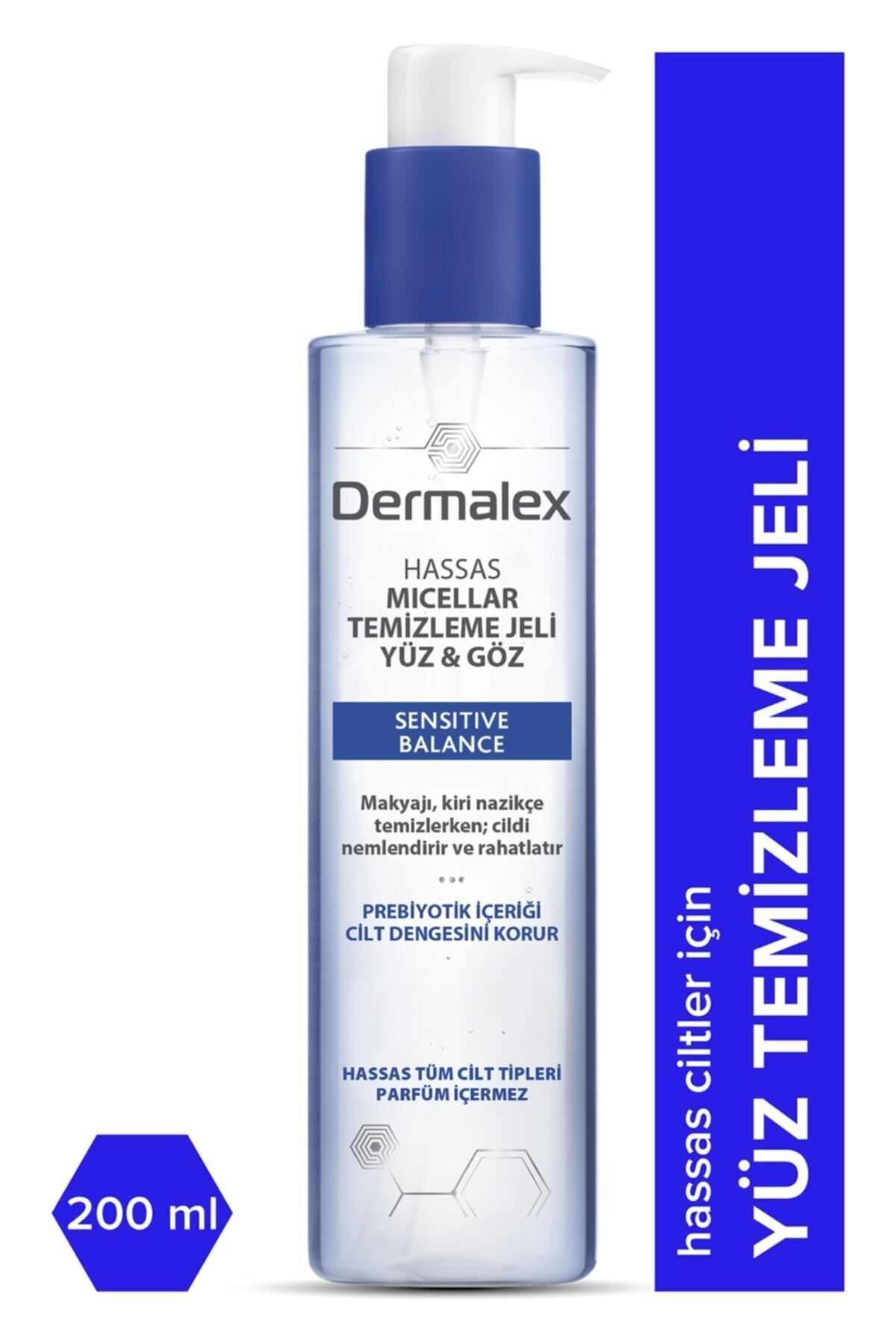dermalex Sensitive Balance Hassas Micellar Temizleme Jeli