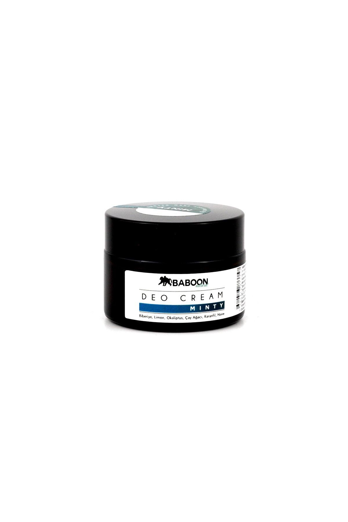 Baboon Natural DEO CREAM - MINTY 30 ml