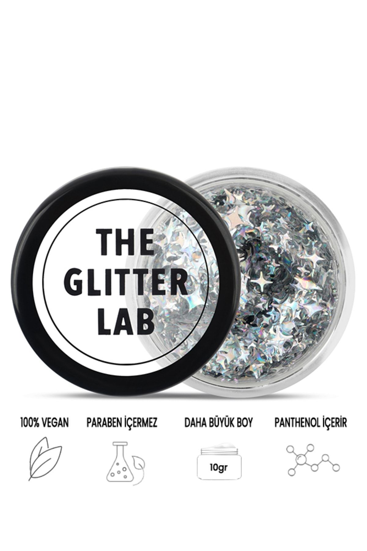 The Glitter Lab Jel Formlu Parlak Glitter - Metallic Space