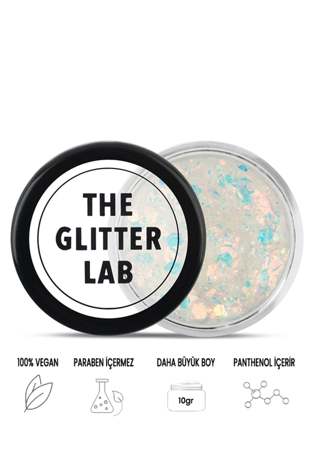 The Glitter Lab Jel Formlu Parlak Glitter - Sunset