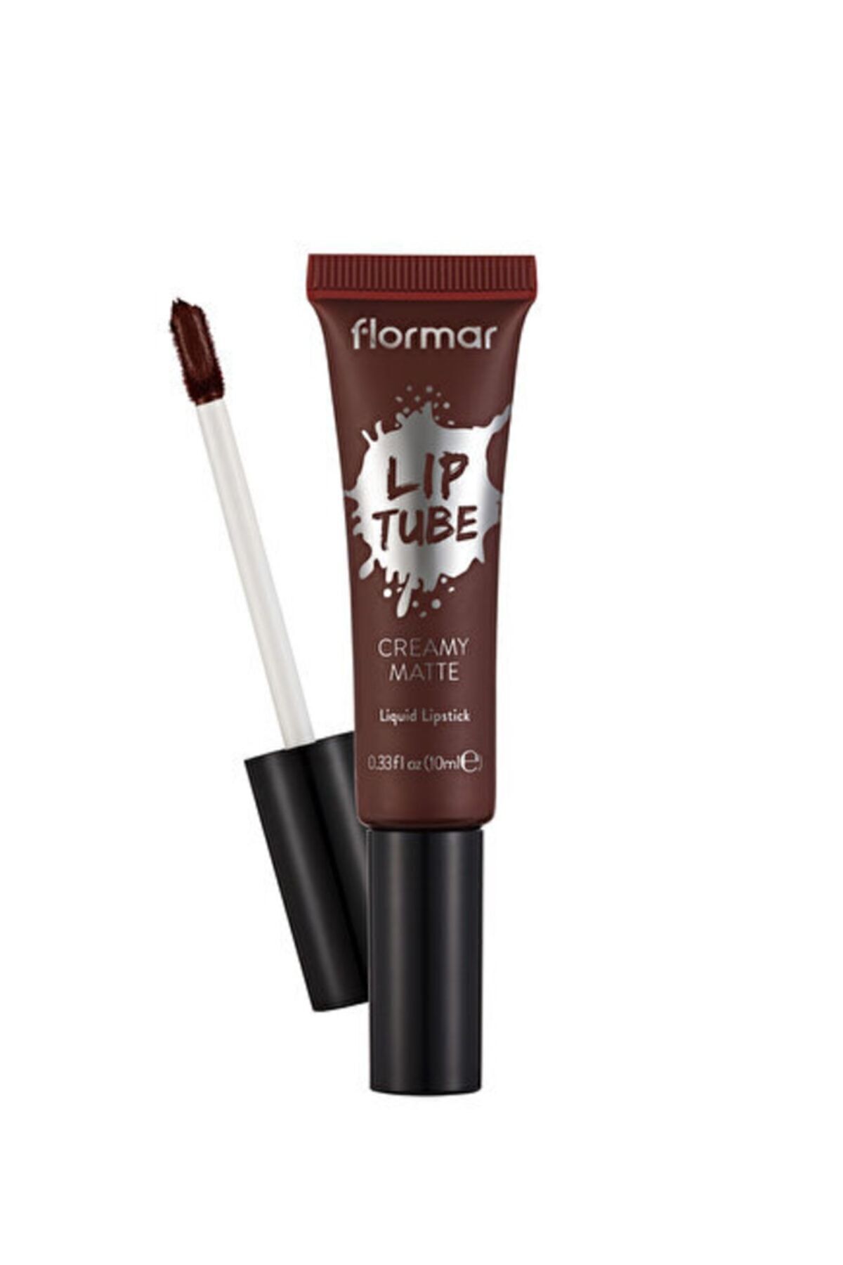 Flormar Kremsi Likit Mat Ruj - Creamy Matte Lip Tube 09 Spicy Brown 8690604549832