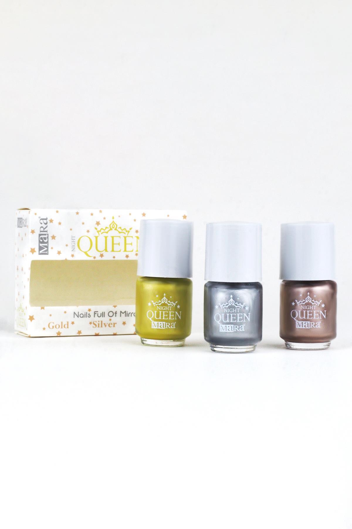 Mara Nıght Queen Naıl Polısh 3'lu Set