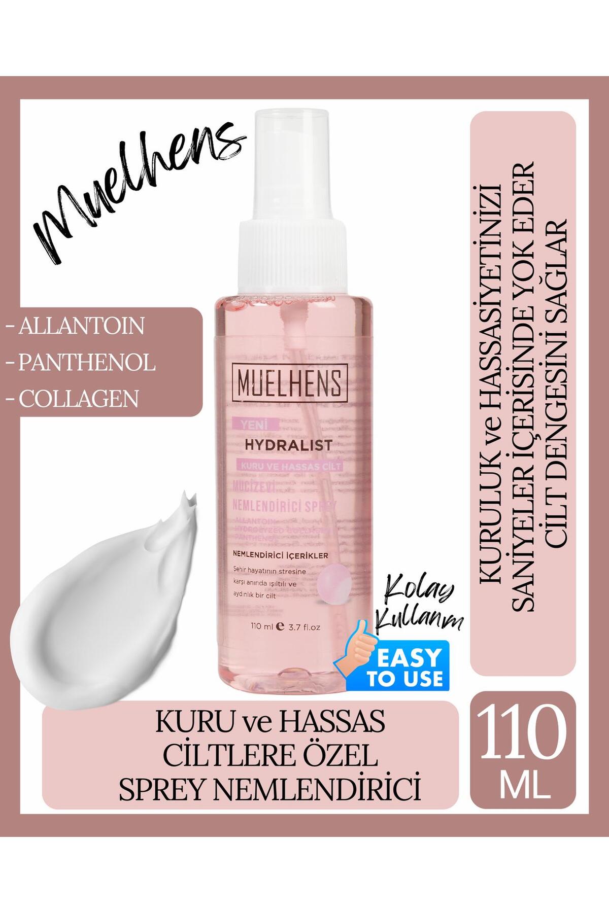 Muelhens Hydralist Nemlendirici Sprey Kuru ve Hassas Cilt 110 ml