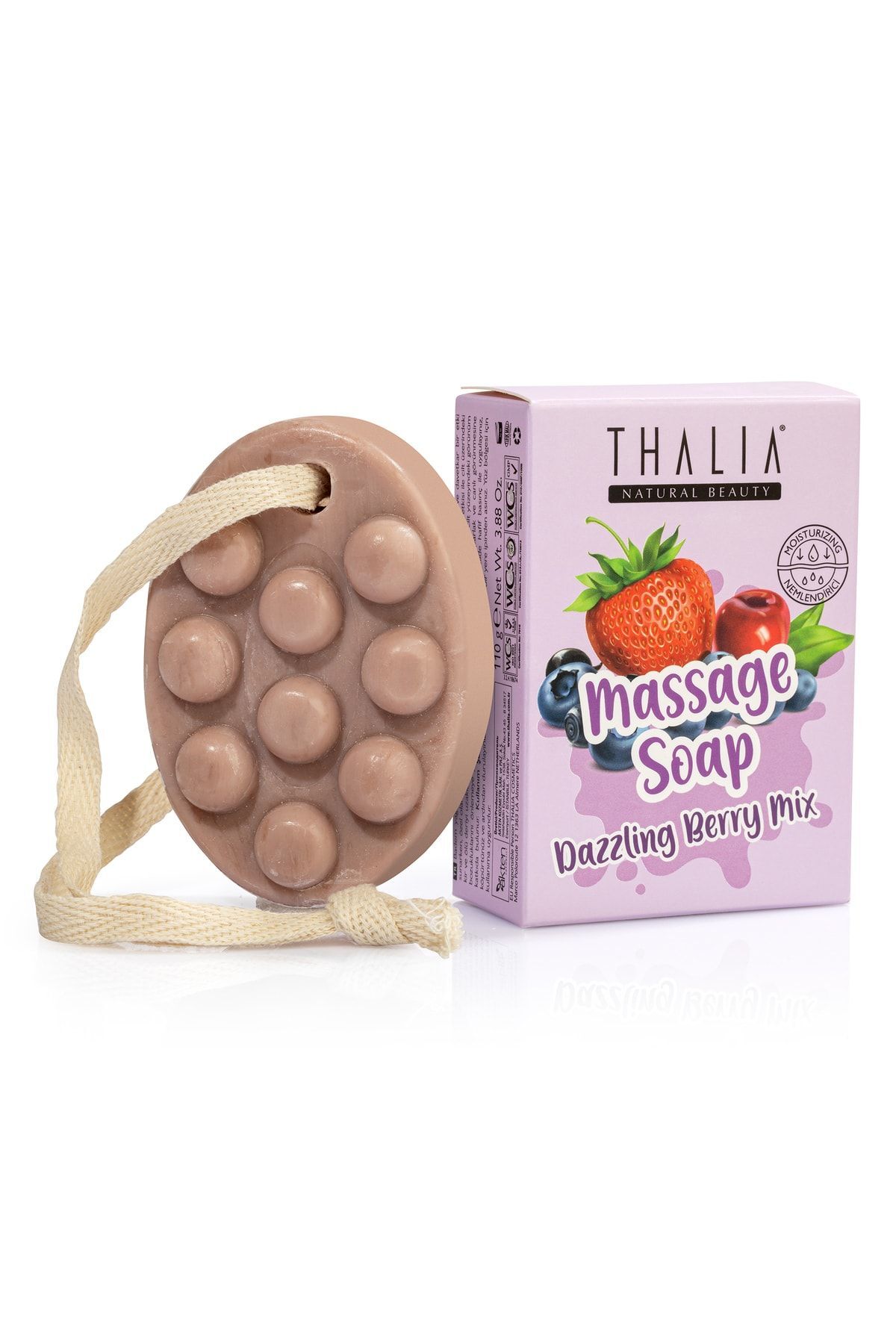 Thalia Yoğun Nemlendirici Etkili Dazzling Berry Mix Masaj Sabunu 110g