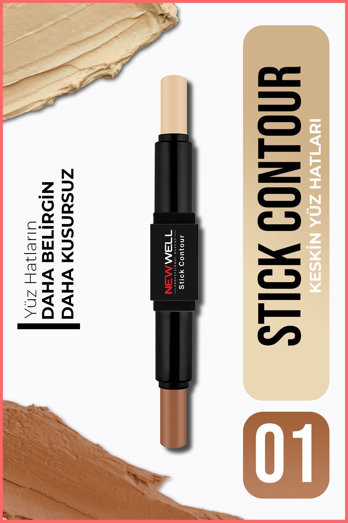 New Well Stick Contour No 01 Aydınlatıcı